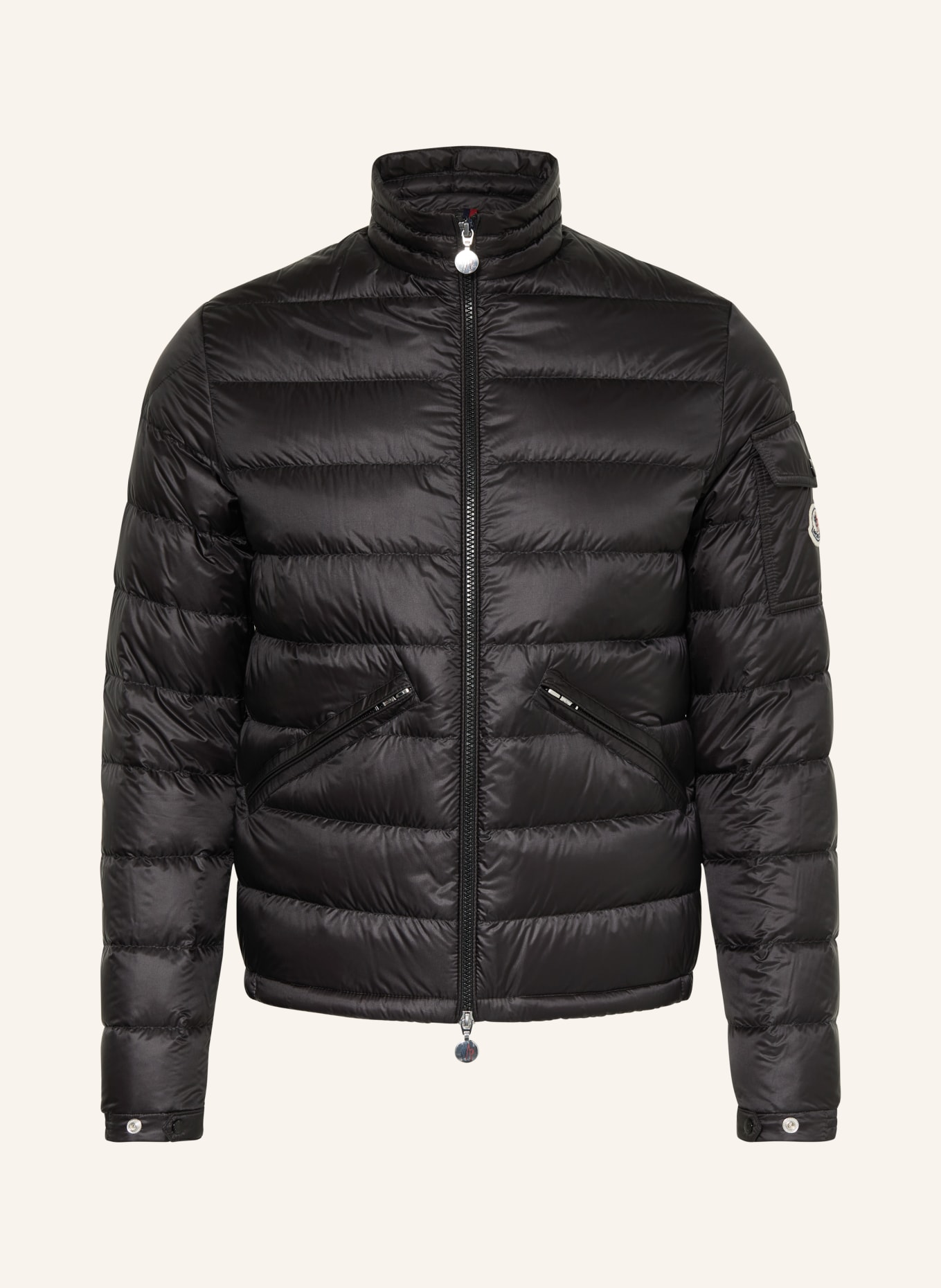 MONCLER Down jacket AGAY, Color: BLACK (Image 1)