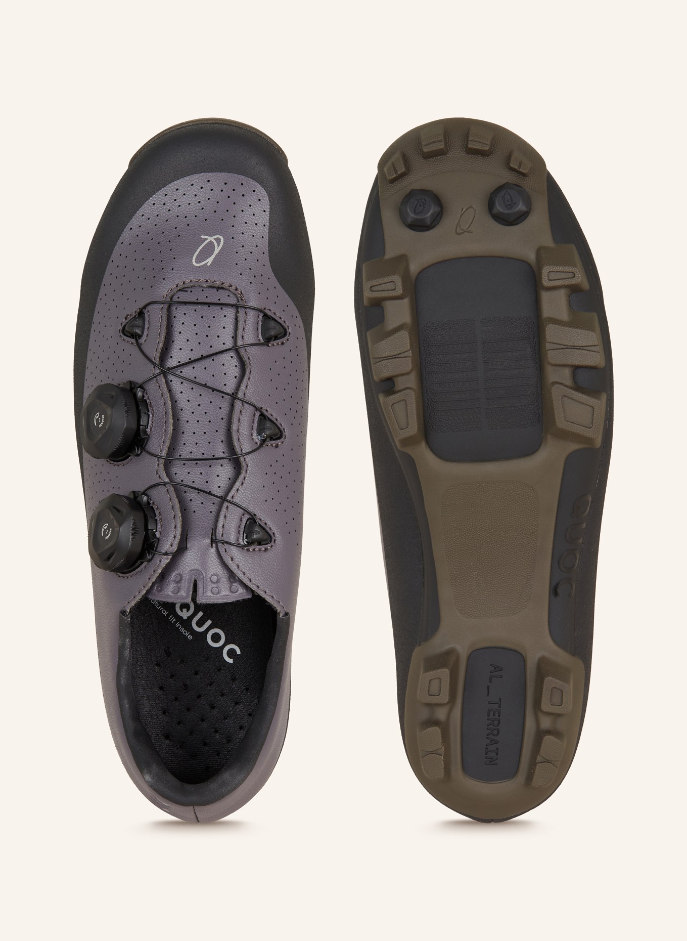 QUOC Gravel-Schuhe GRAN TOURER XC, Farbe: GRAU/ SCHWARZ (Bild 5)