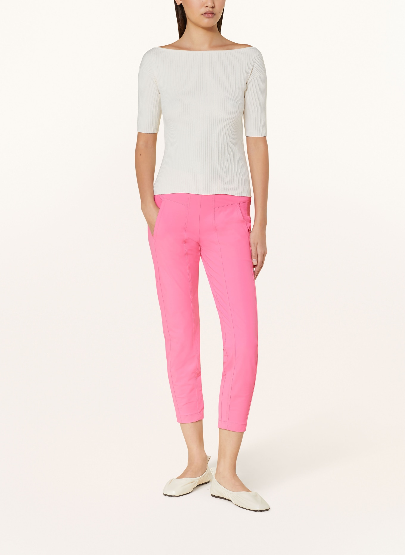 CAMBIO 7/8 trousers JORDEN, Color: PINK (Image 2)