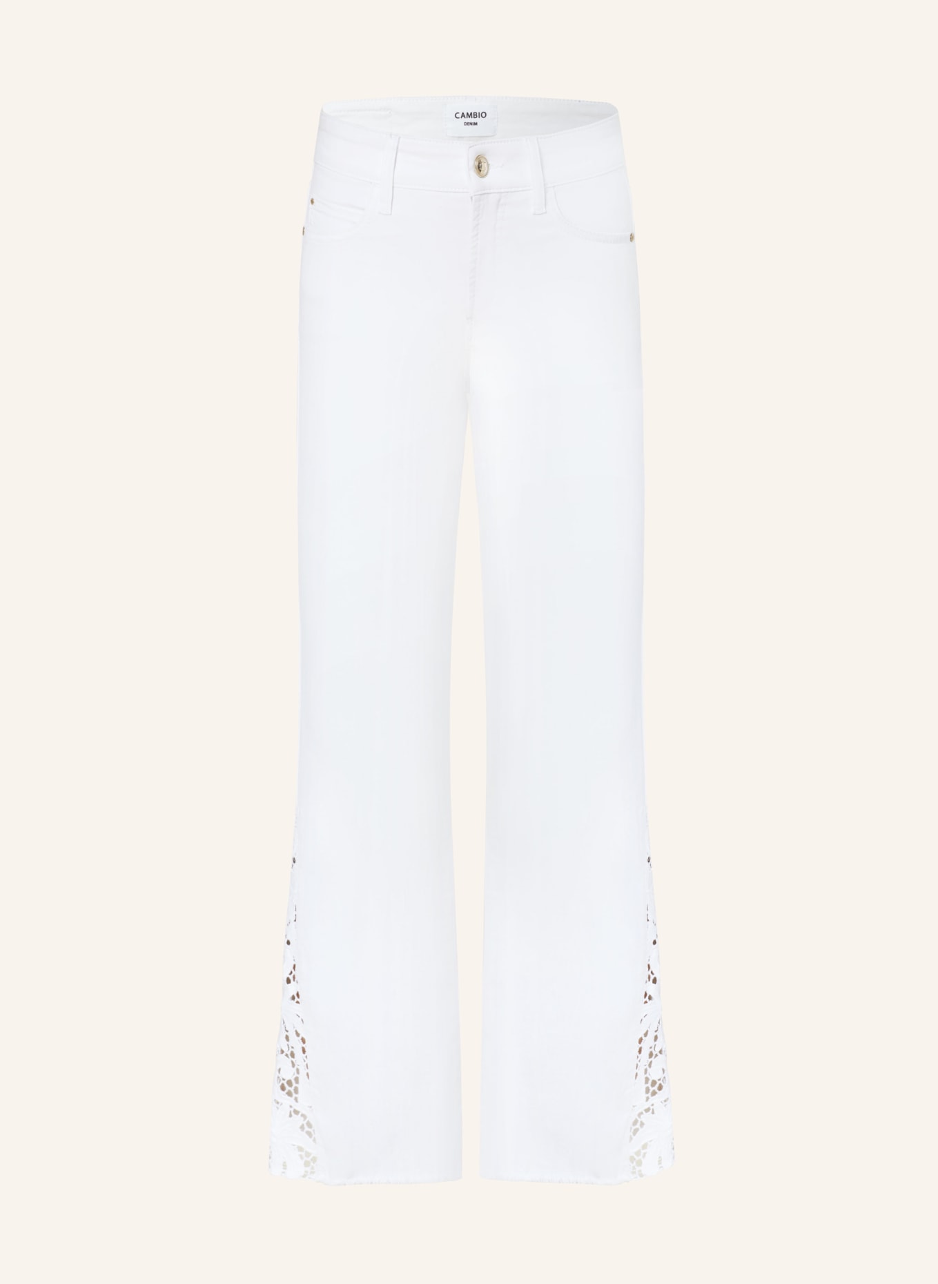 CAMBIO 7/8-Jeans PARIS, Farbe: 5009 softwash & fringed (Bild 1)