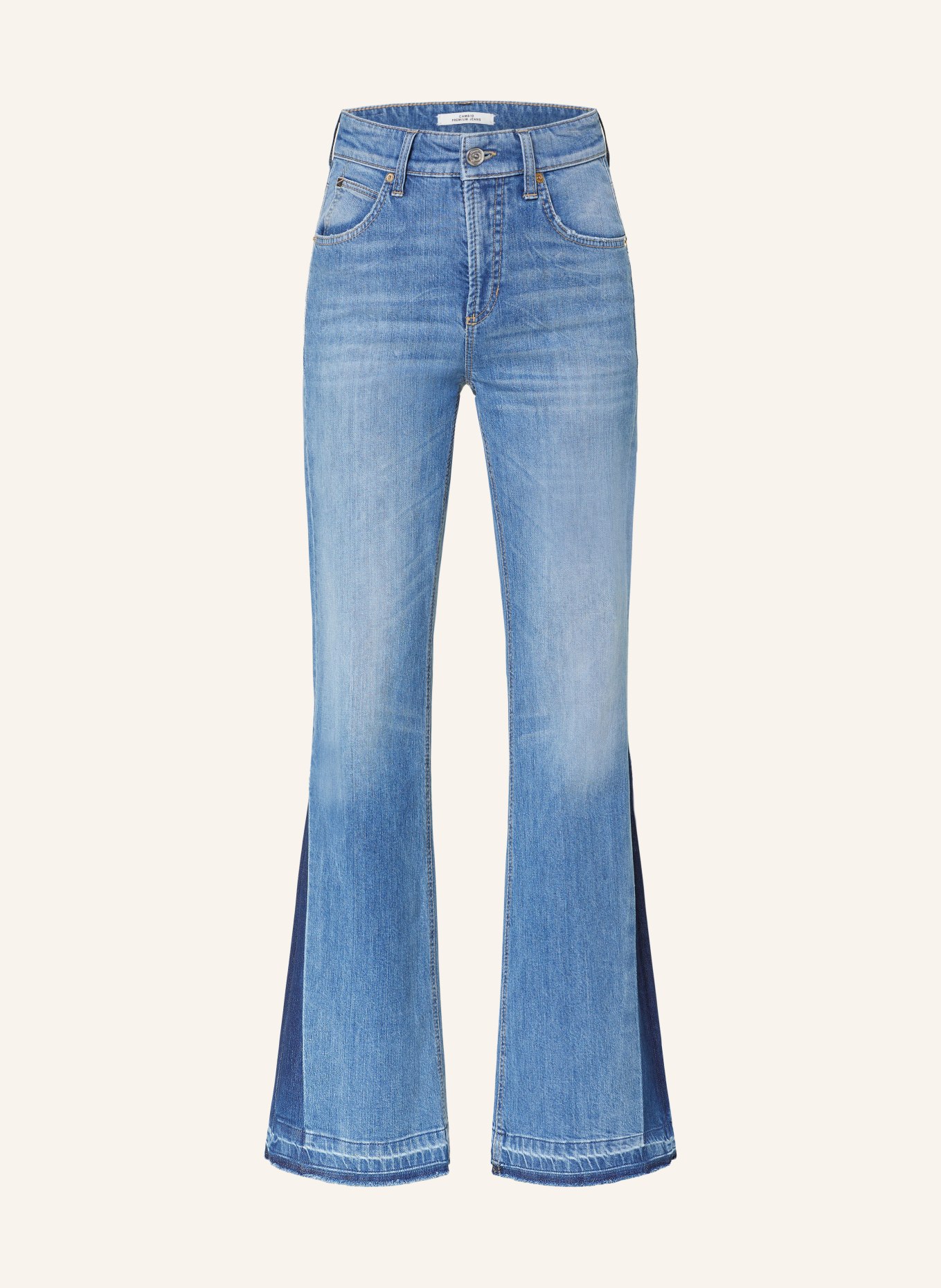 CAMBIO Flared jeans FABIENNE, Color: 5340 authentic bleached open h (Image 1)