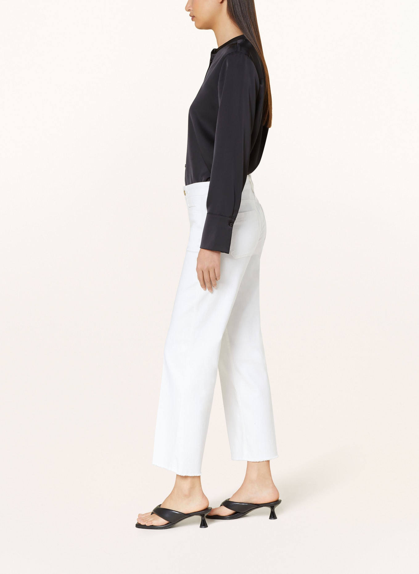CAMBIO Jeans TESS, Farbe: 5007 classy white & fringed (Bild 4)