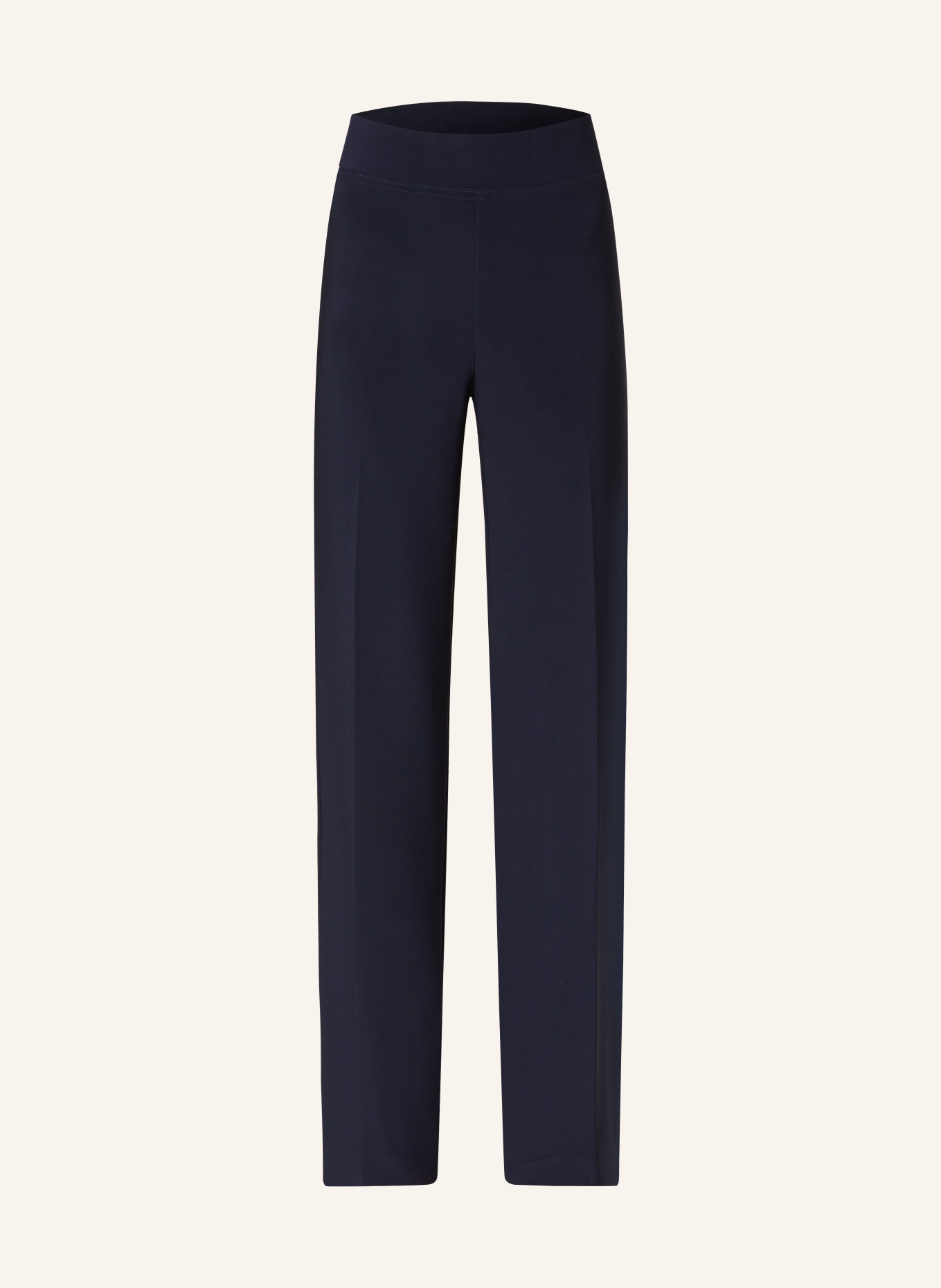 Joseph Ribkoff Wide leg trousers made of jersey, Color: DARK BLUE (Image 1)