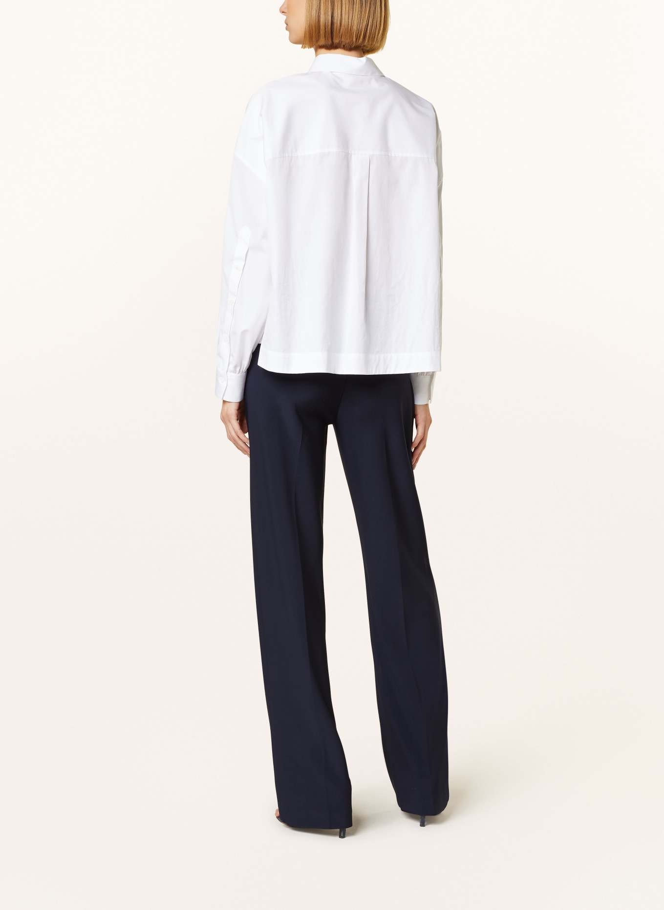 Joseph Ribkoff Wide leg trousers made of jersey, Color: DARK BLUE (Image 3)