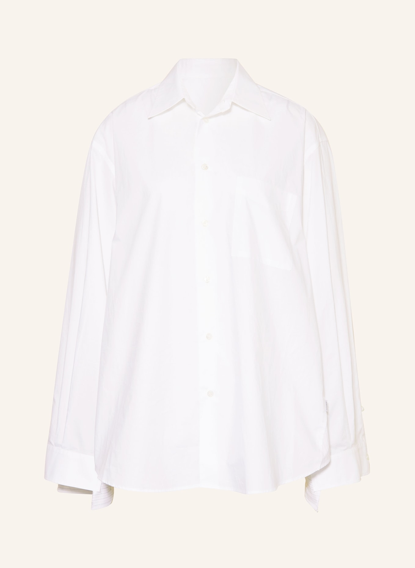 MM6 Maison Margiela Shirt blouse, Color: WHITE (Image 1)
