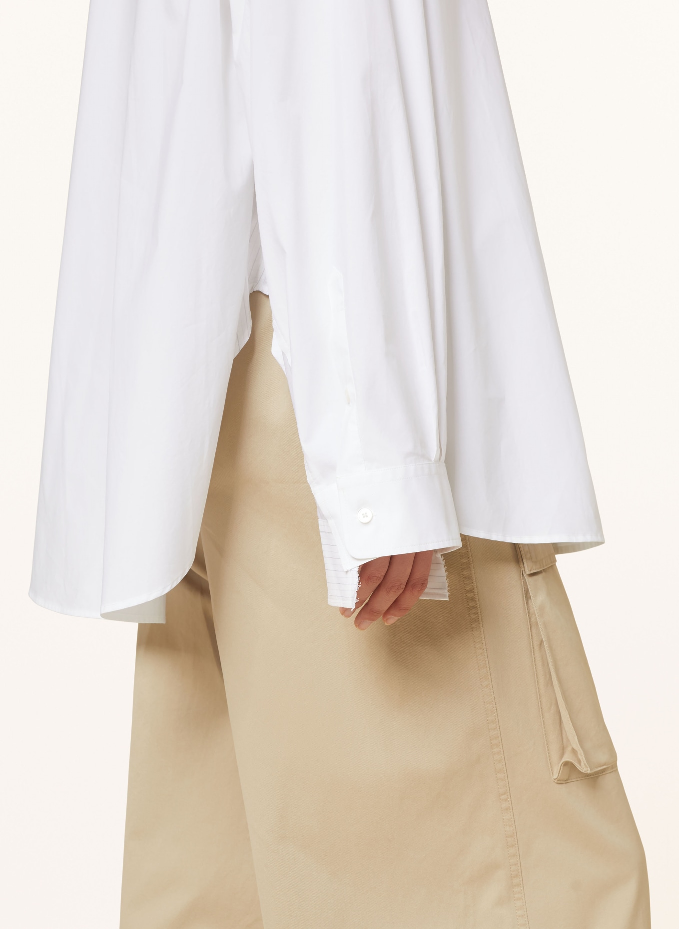 MM6 Maison Margiela Shirt blouse, Color: WHITE (Image 4)
