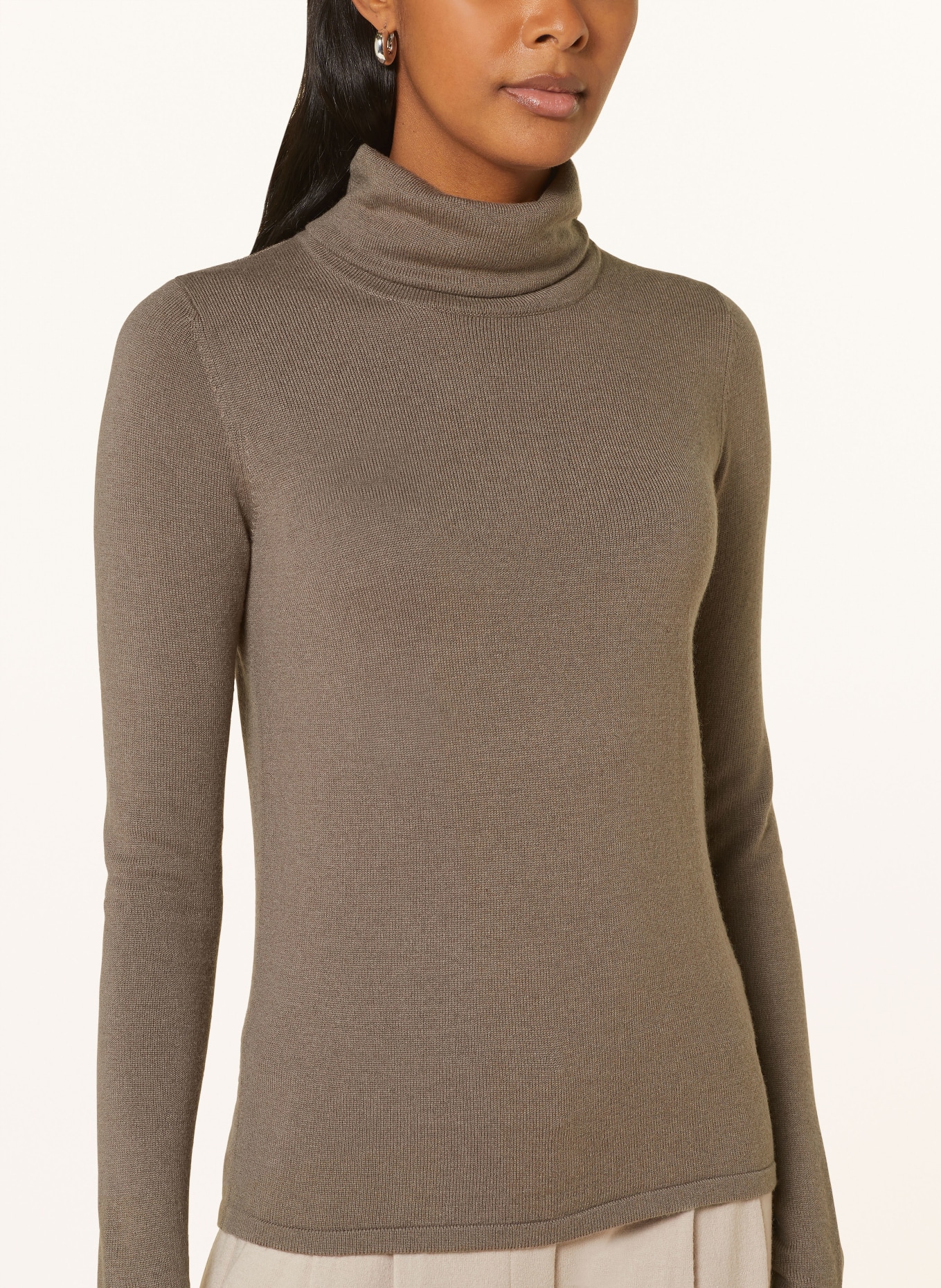 rosemunde Turtleneck sweater ROLLI, Color: BROWN (Image 4)