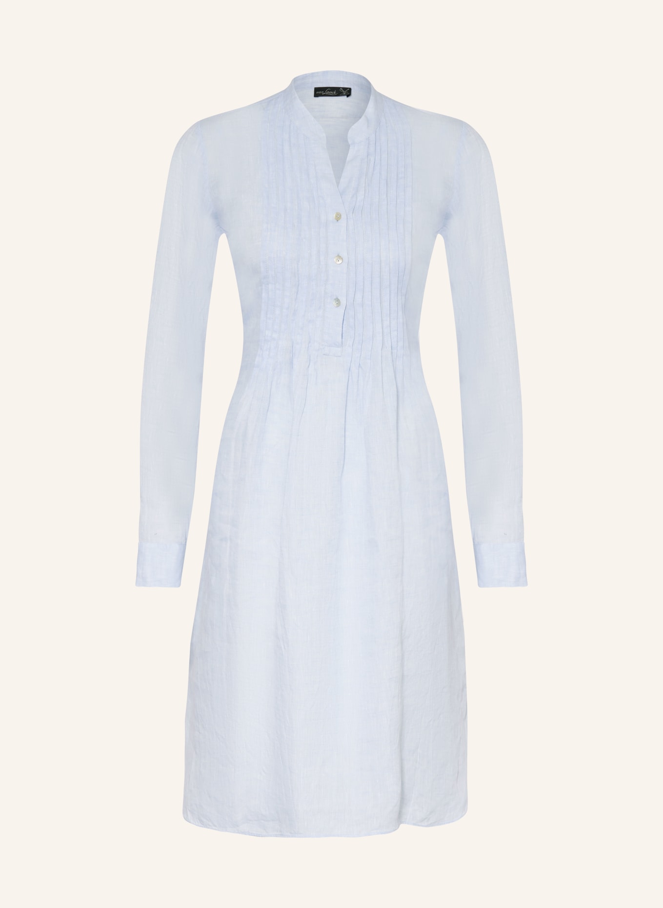 van Laack Linen dress KASUMI, Color: LIGHT BLUE (Image 1)