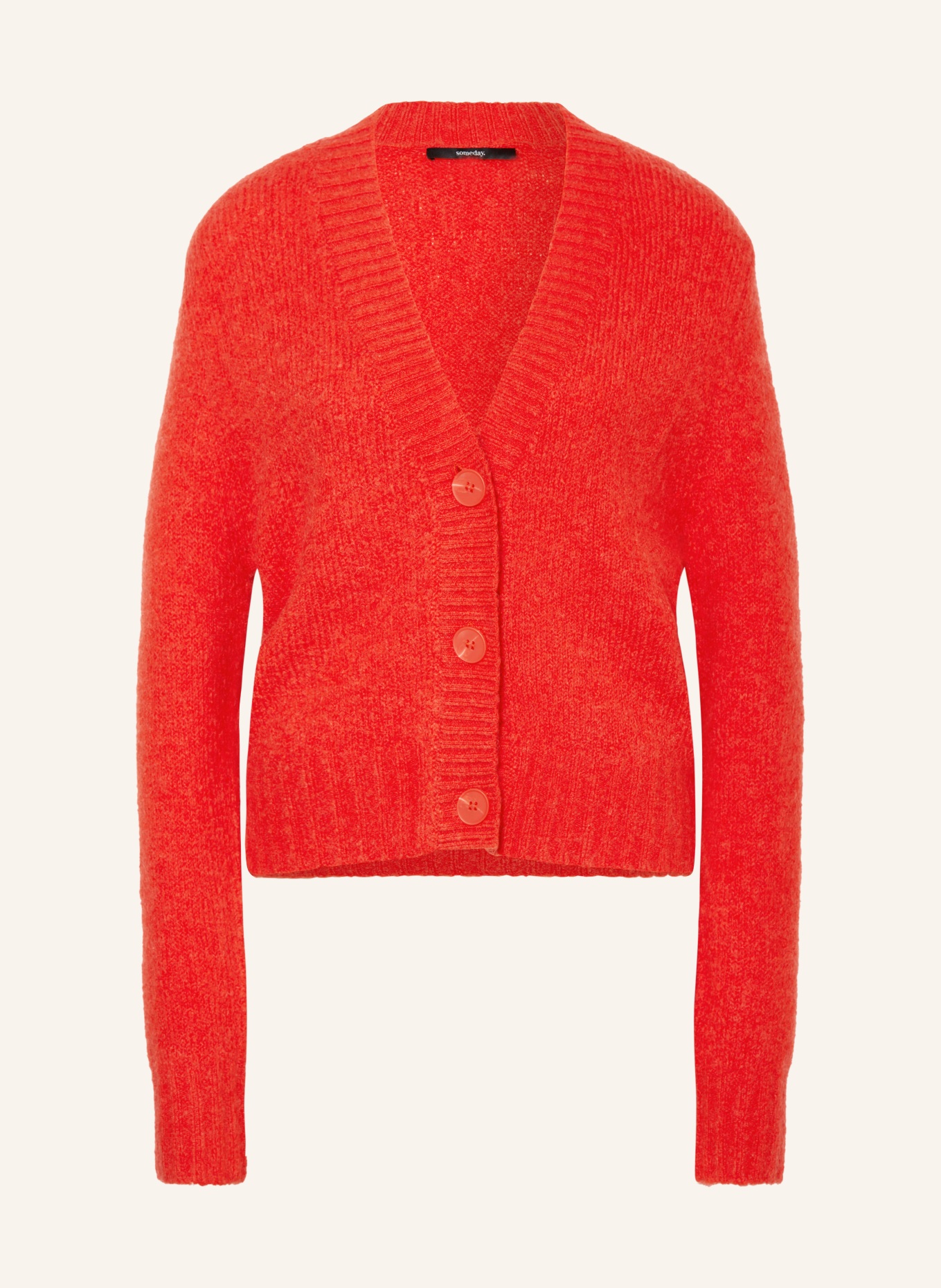 someday Cardigan TALENTINA, Color: RED (Image 1)