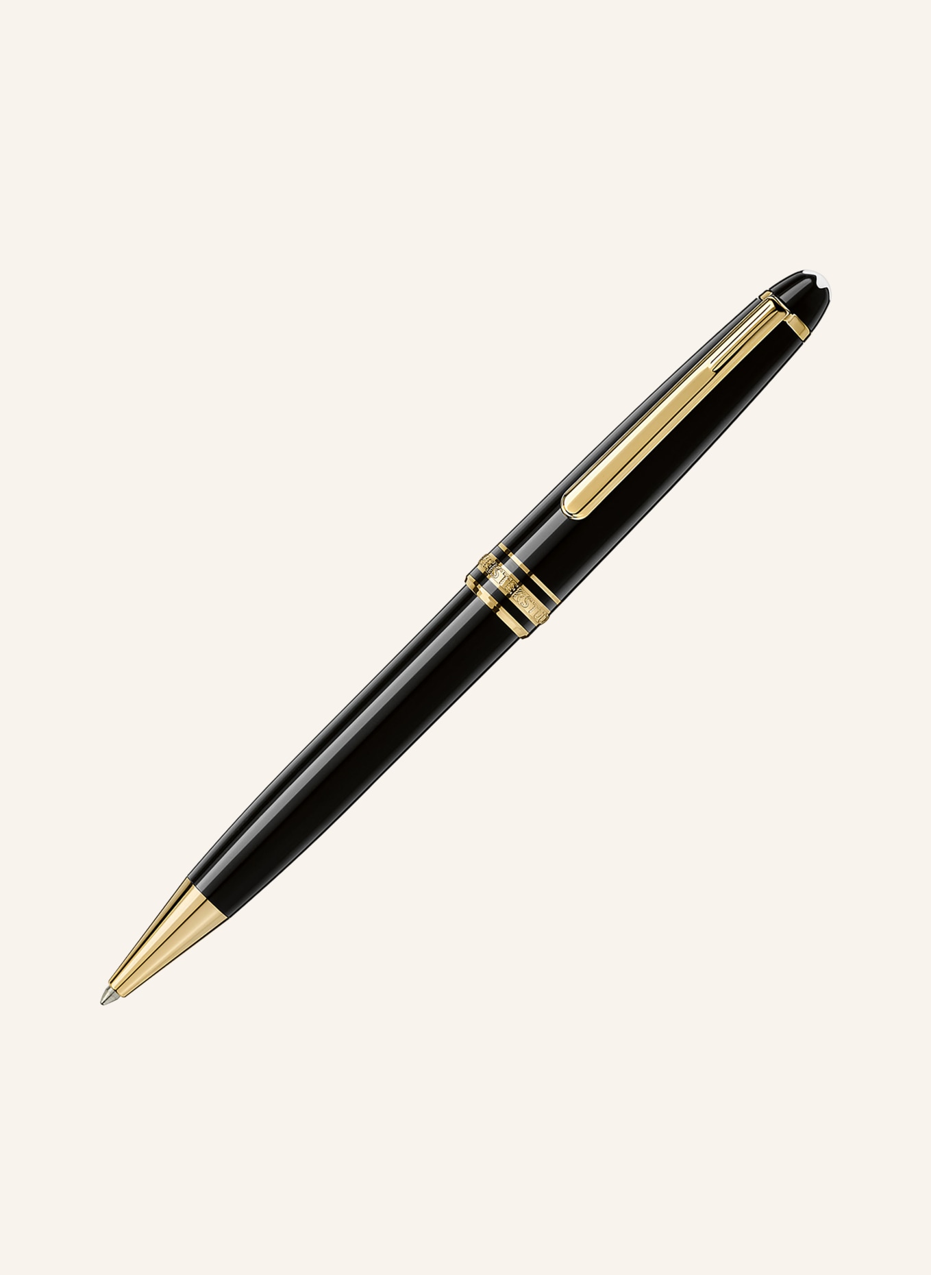 MONTBLANC Długopis obrotowy MEISTERSTÜCK CLASSIQUE, Kolor: CZARNY/ ZŁOTY (Obrazek 1)