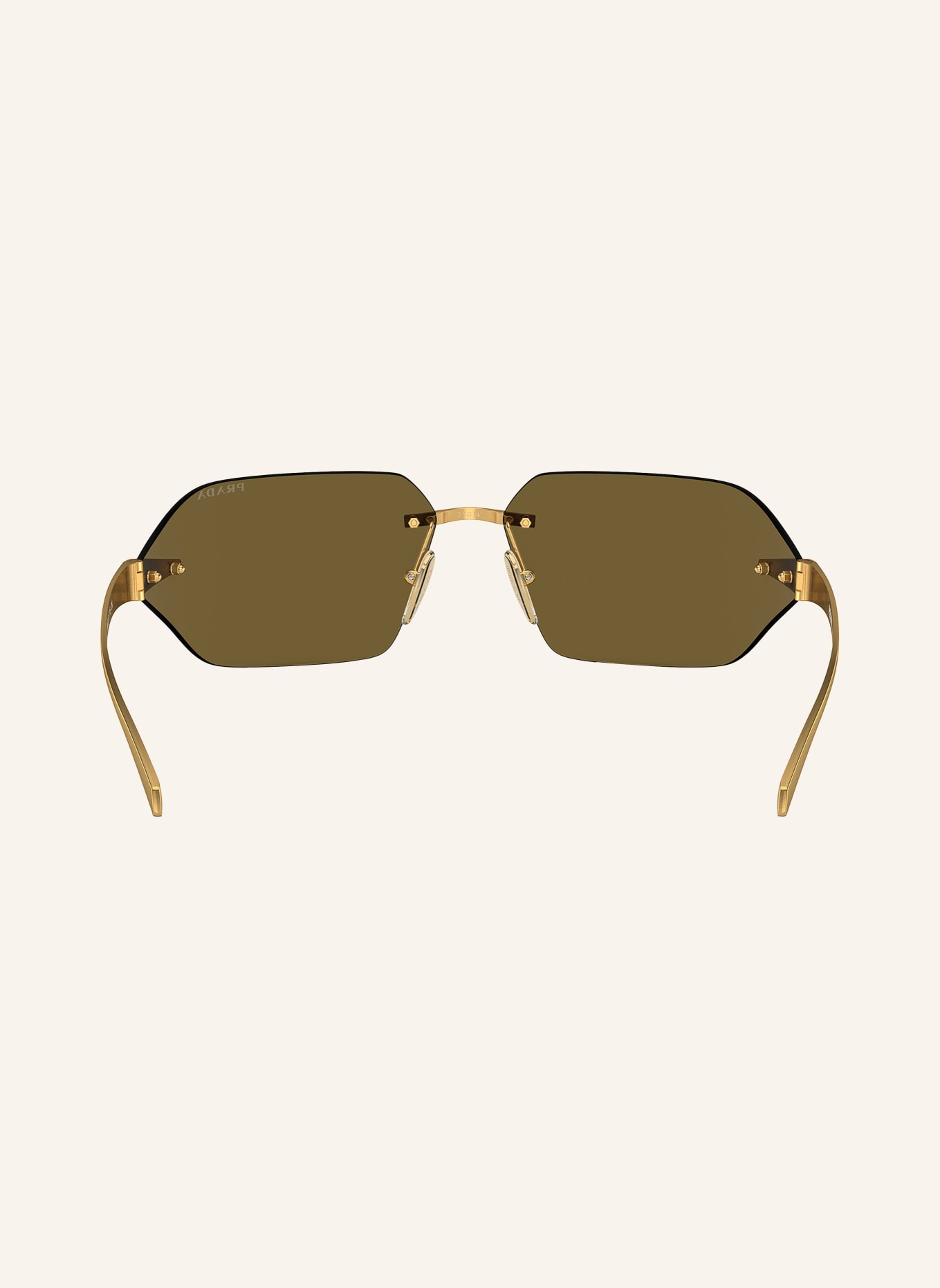 PRADA Sonnenbrille PR A55S, Farbe: 15N01T - GOLD/ K HAKI (Bild 4)