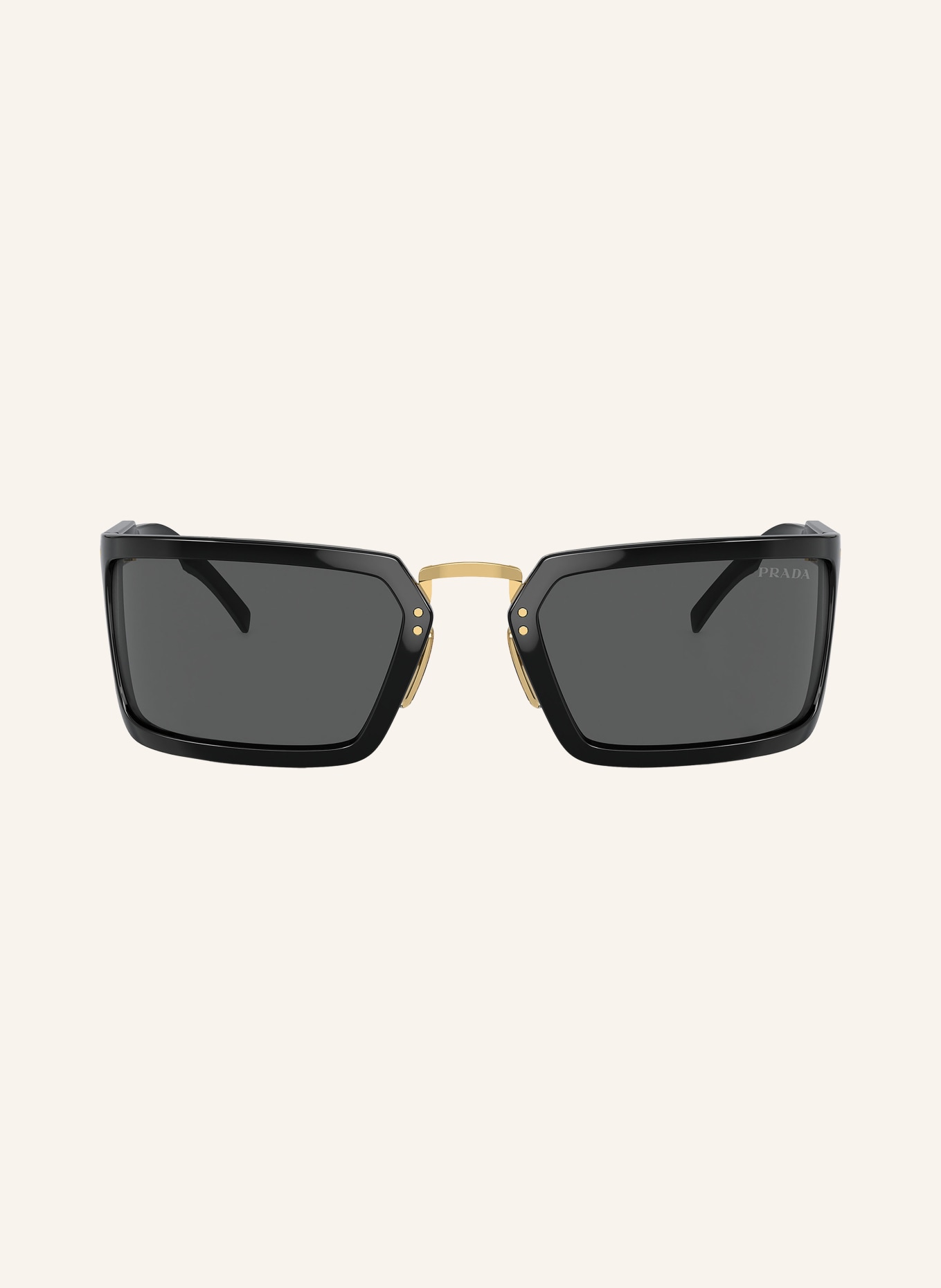 PRADA Sunglasses PR A11S, Color: 1AB5S0 - BLACK/ BLACK (Image 2)