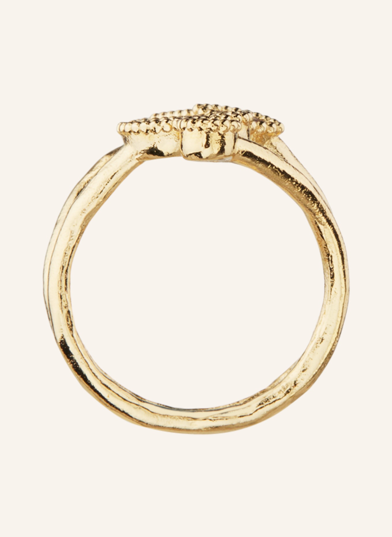 maje Ring, Farbe: GOLD/ WEISS (Bild 3)