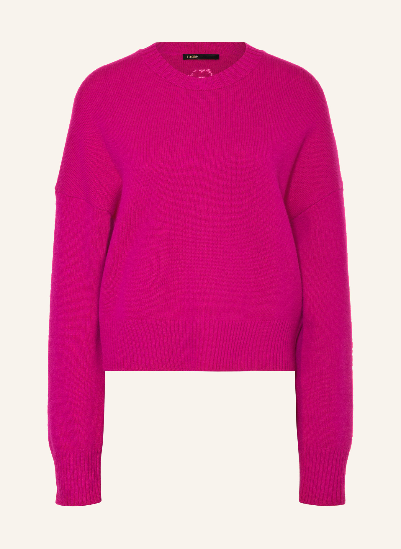 maje Sweter z kaszmiru, Kolor: FUKSJA (Obrazek 1)
