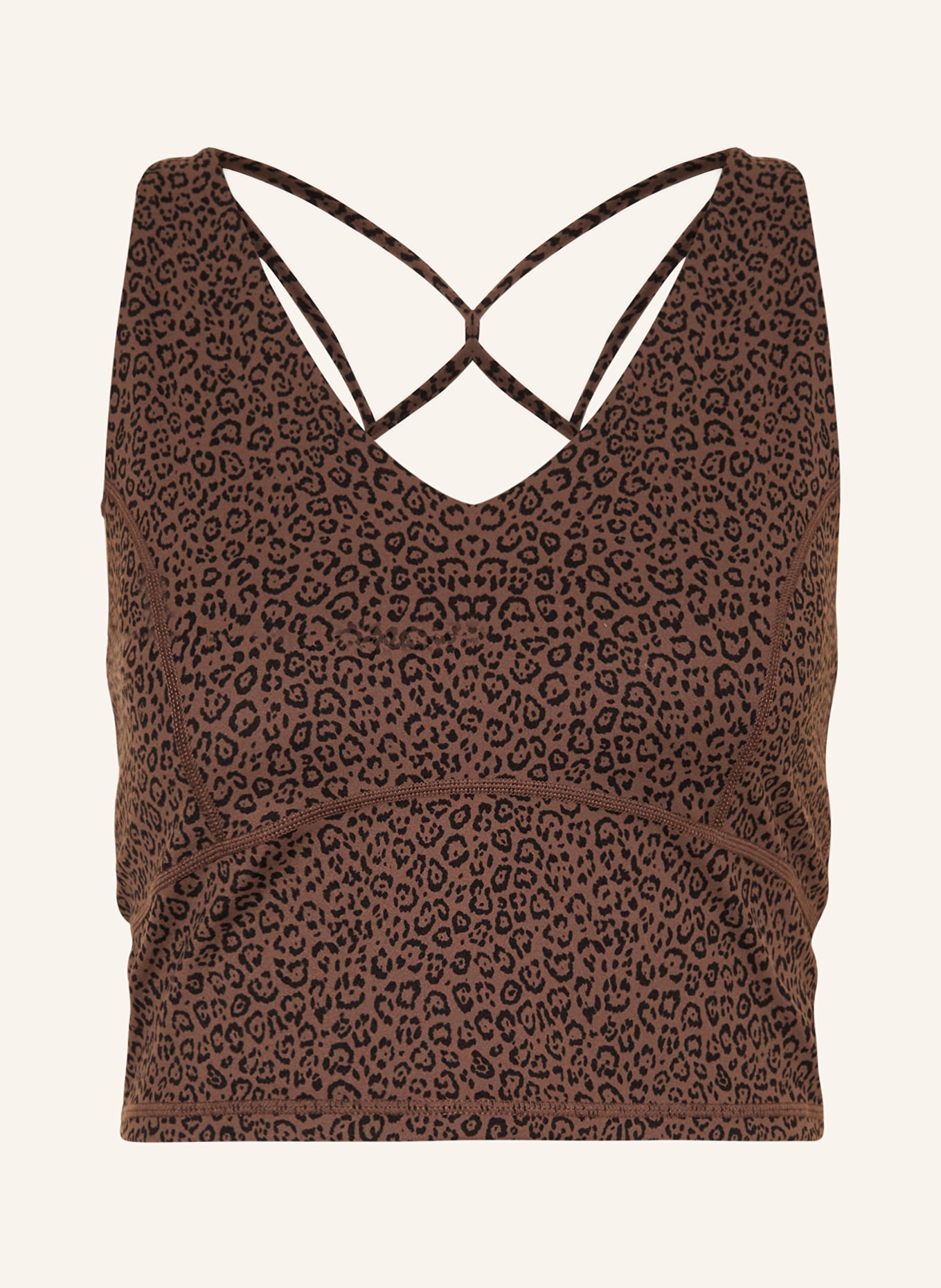 Sweaty Betty Sports bra, Color: BROWN/ BLACK (Image 1)