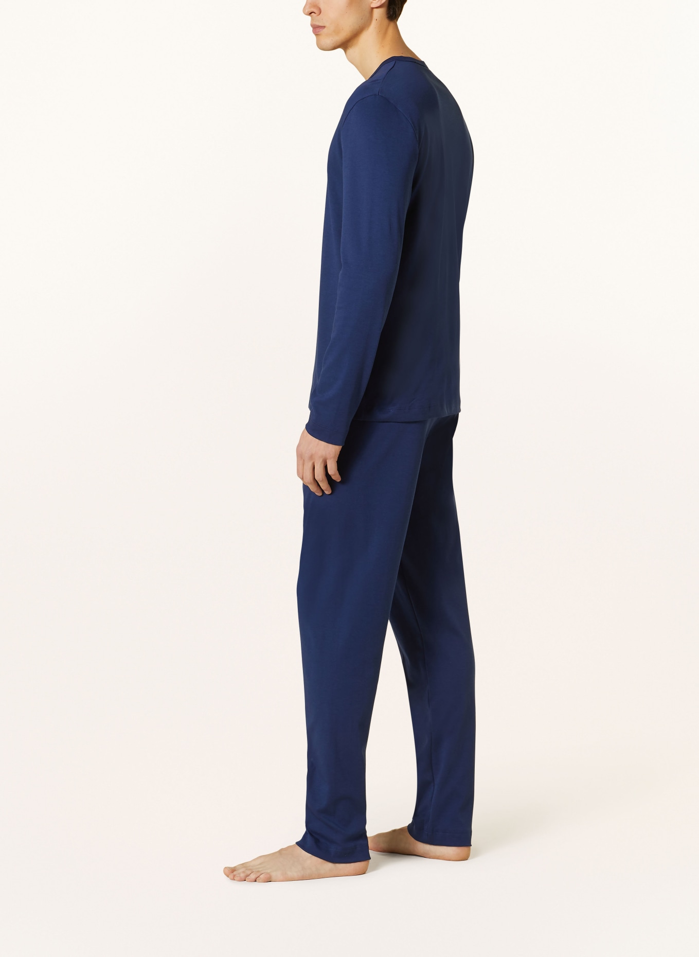 mey Pajama pants series SOLID NIGHT, Color: DARK BLUE (Image 4)