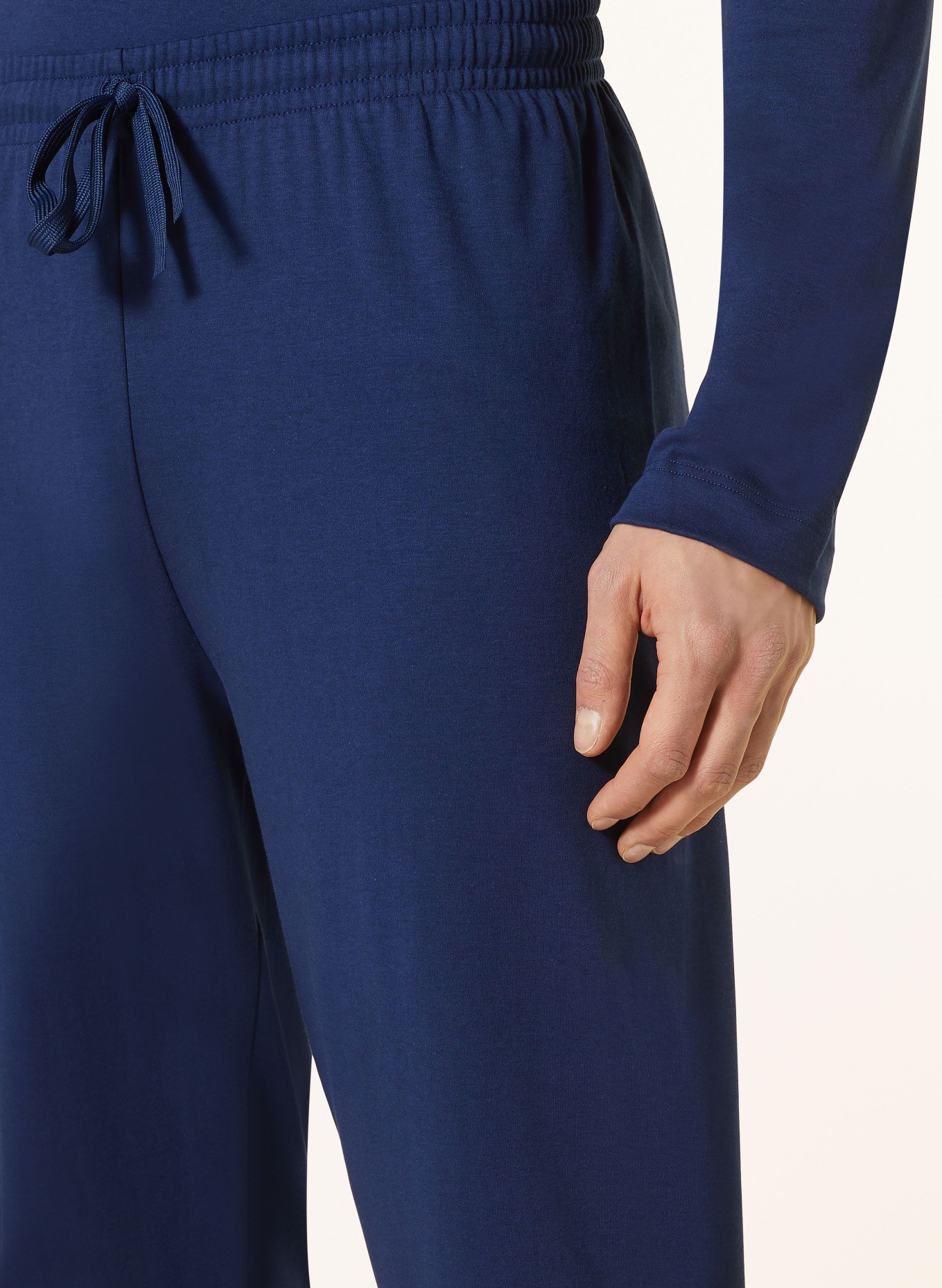 mey Pajama pants series SOLID NIGHT, Color: DARK BLUE (Image 5)