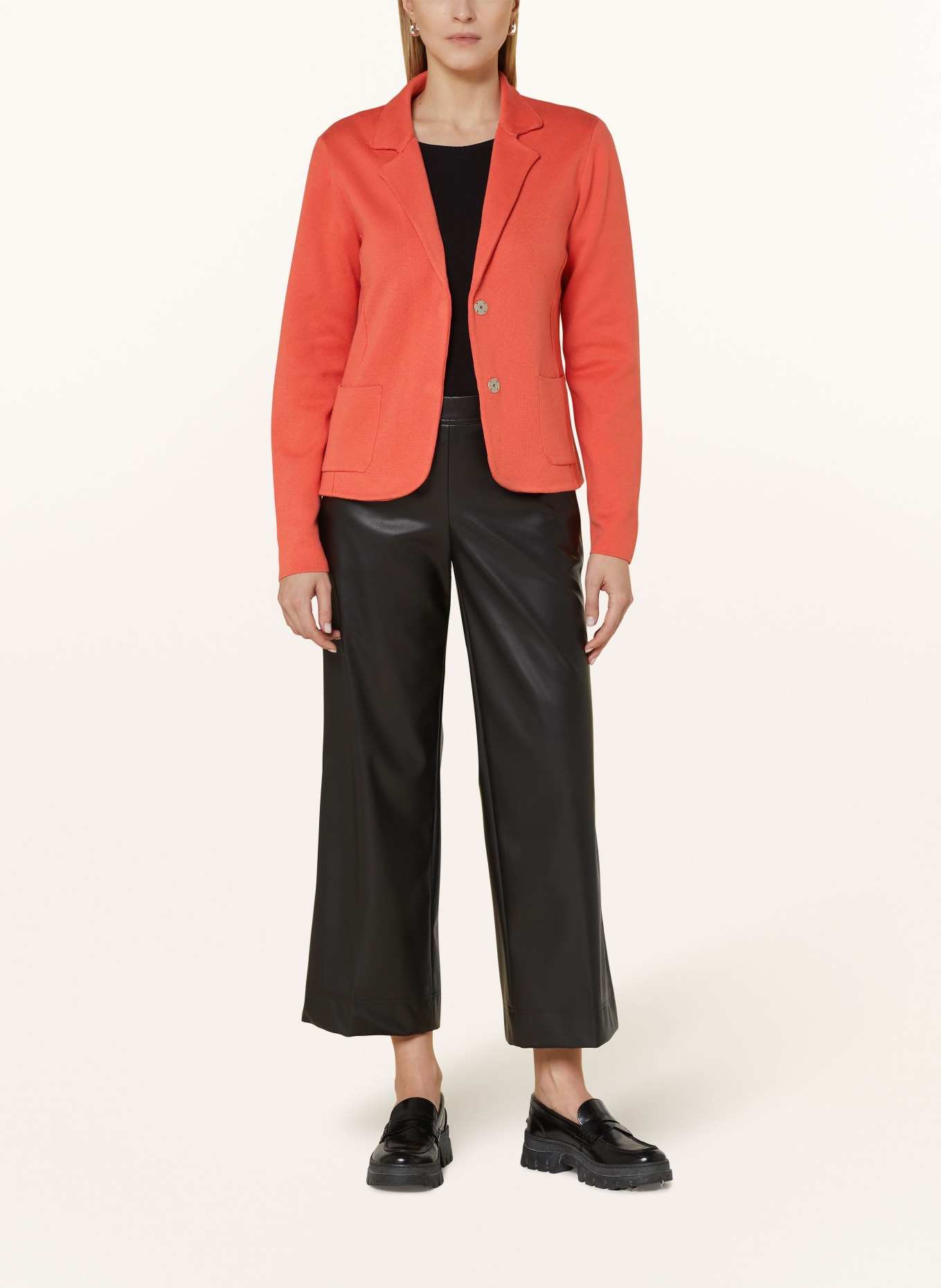 monari Jersey blazer, Color: ORANGE (Image 2)