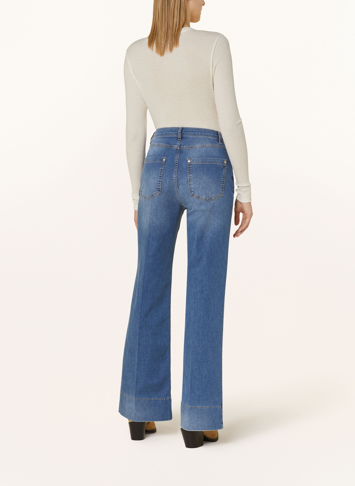 monari Bootcut Jeans, Farbe: 750 jeans (Bild 3)