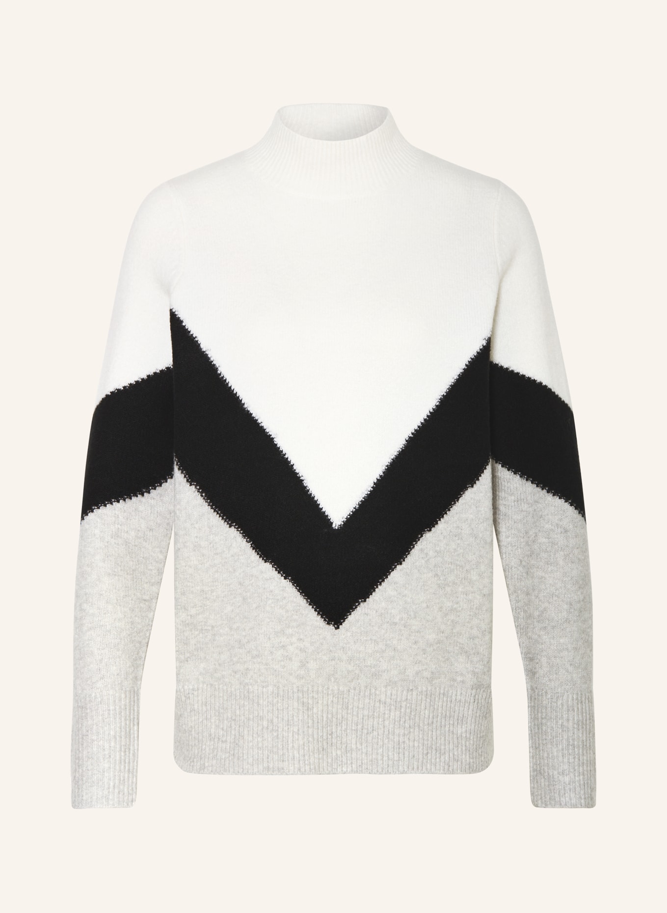 REISS Sweater CLAUDE, Color: WHITE/ BLACK/ GRAY (Image 1)