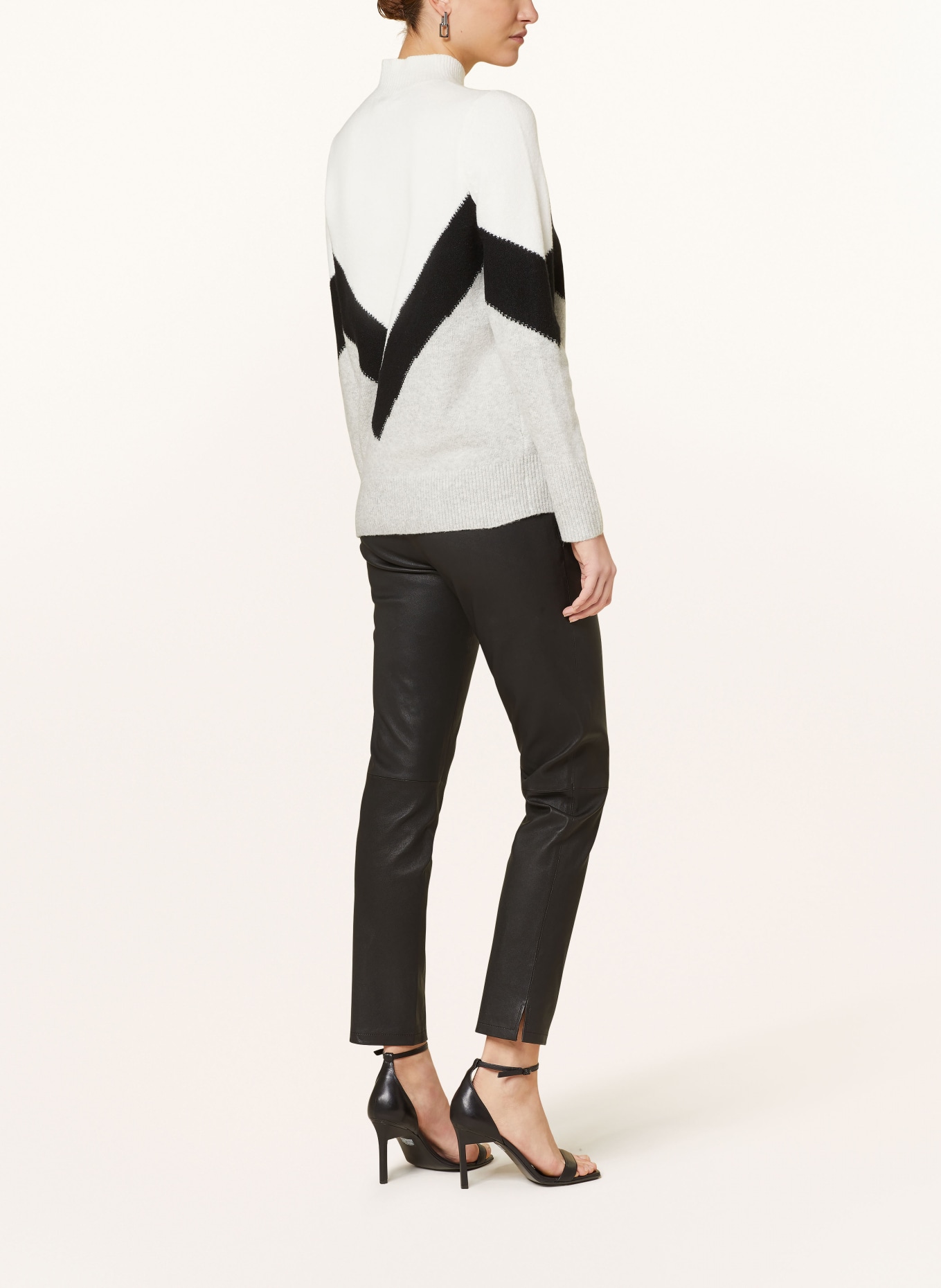 REISS Sweater CLAUDE, Color: WHITE/ BLACK/ GRAY (Image 3)