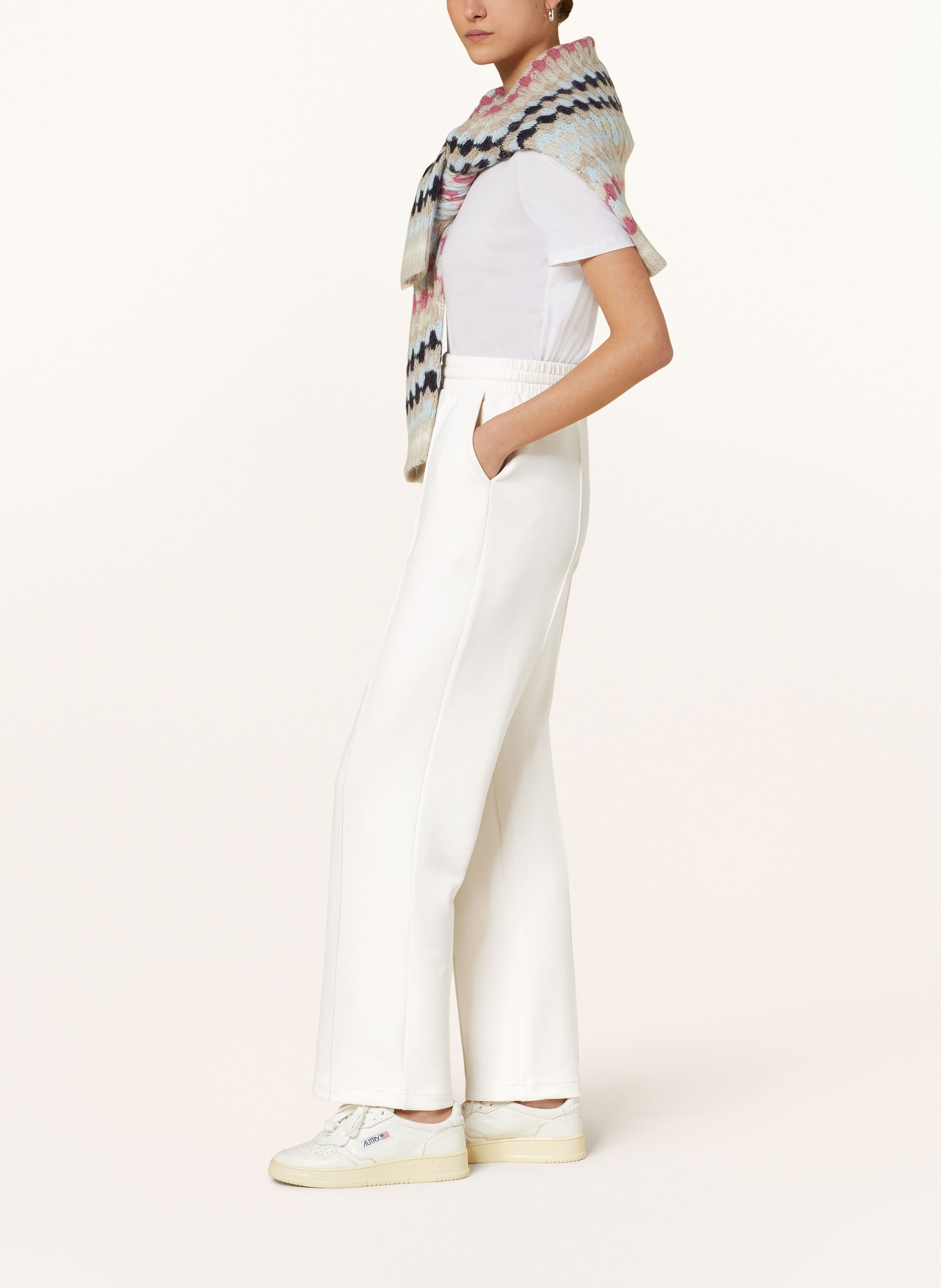 REISS Pants JEMMA in jogger style, Color: ECRU (Image 4)