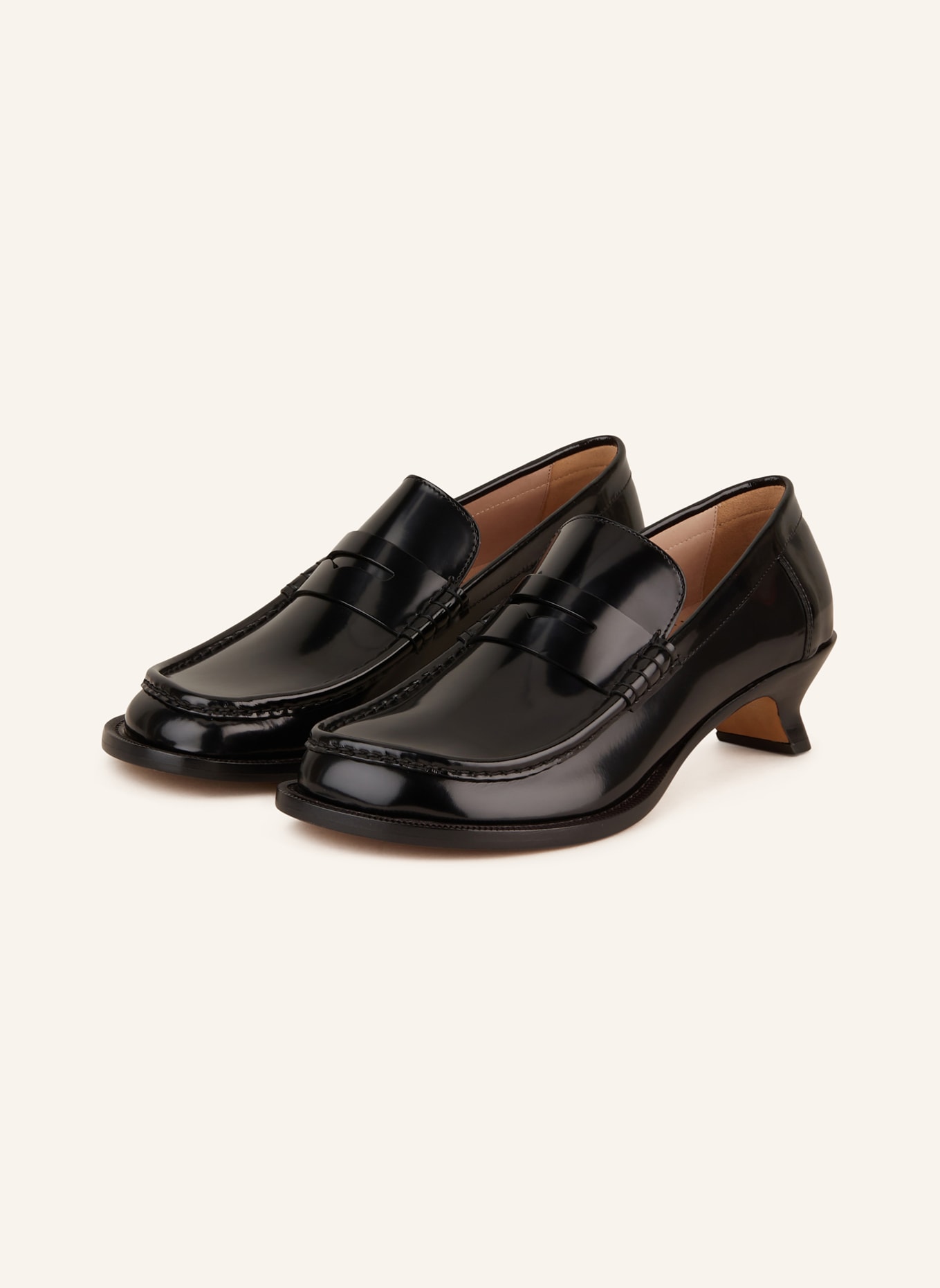 LOEWE Penny loafers CAMPO, Color: BLACK (Image 1)