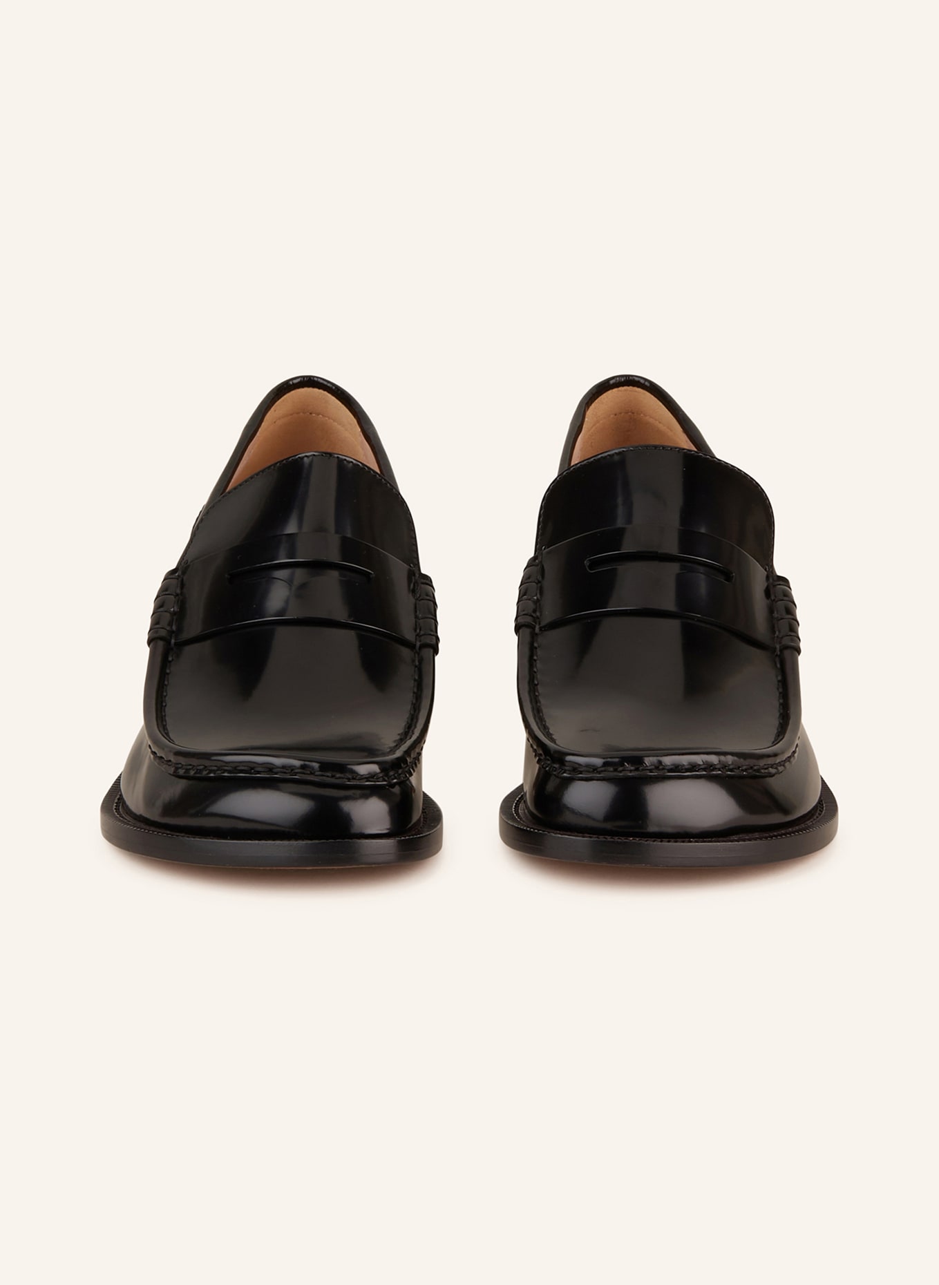 LOEWE Penny loafers CAMPO, Color: BLACK (Image 3)