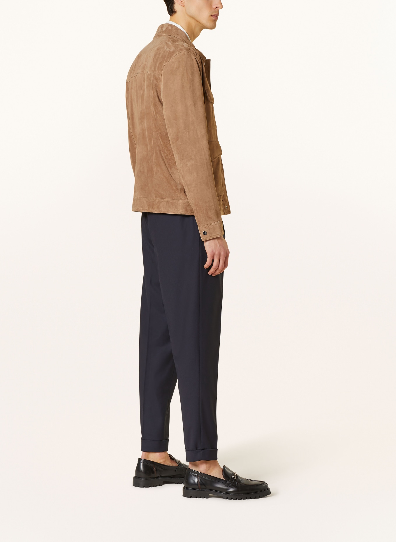 REISS Pants BRIGHTON relaxed fit, Color: DARK BLUE (Image 4)