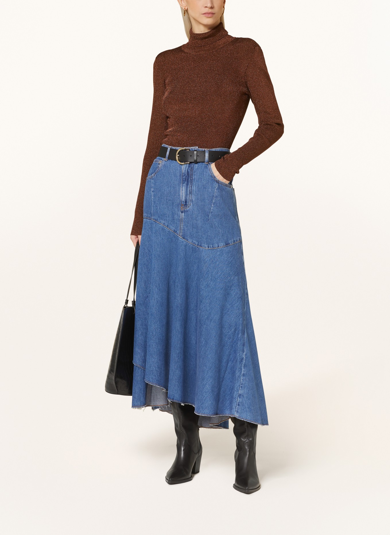 maje Spódnica jeansowa, Kolor: 0201 BLUE (Obrazek 2)