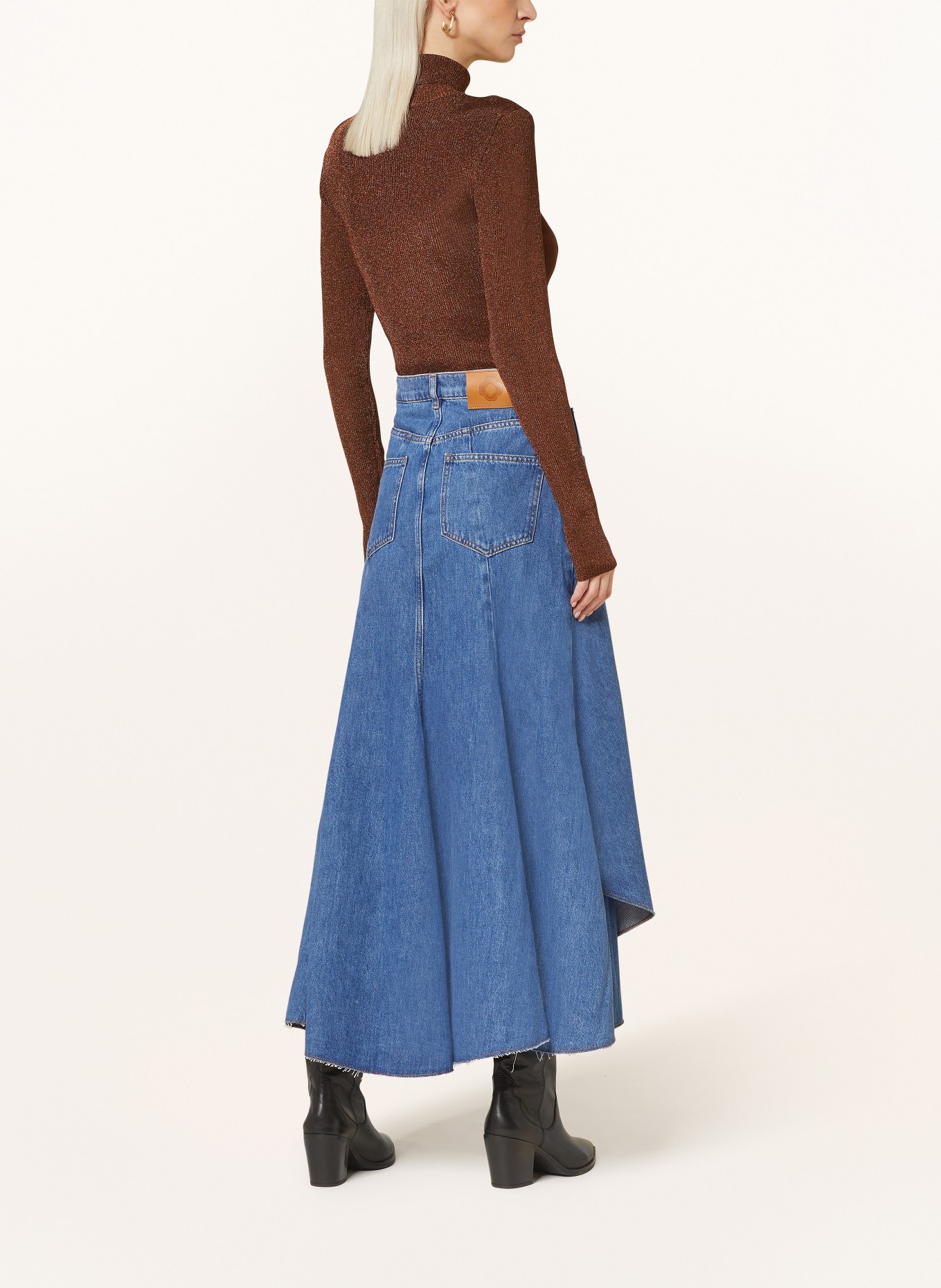 maje Spódnica jeansowa, Kolor: 0201 BLUE (Obrazek 3)