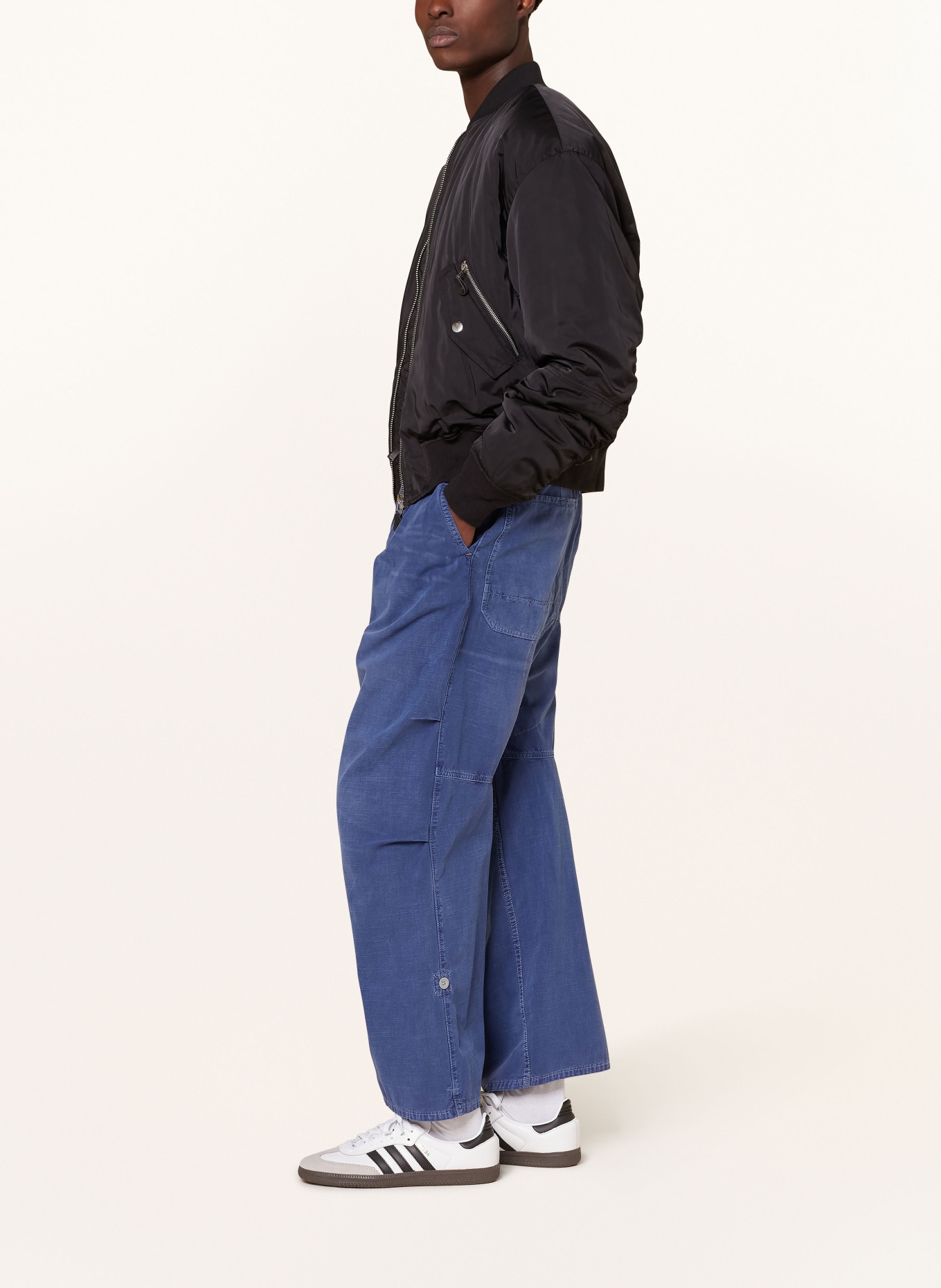 G-Star RAW Kalhoty Straight Fit, Barva: G335 faded ciel blue gd (Obrázek 4)