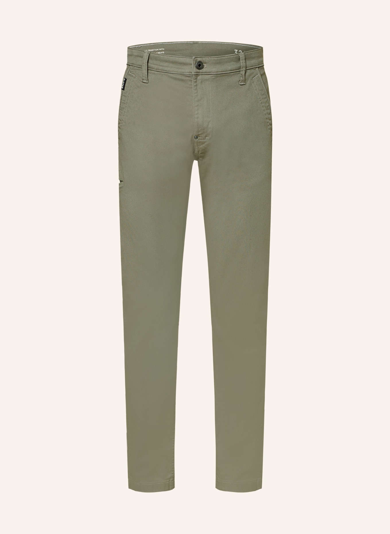 G-Star RAW Chino 2.0 extra slim fit, Color: OLIVE (Image 1)