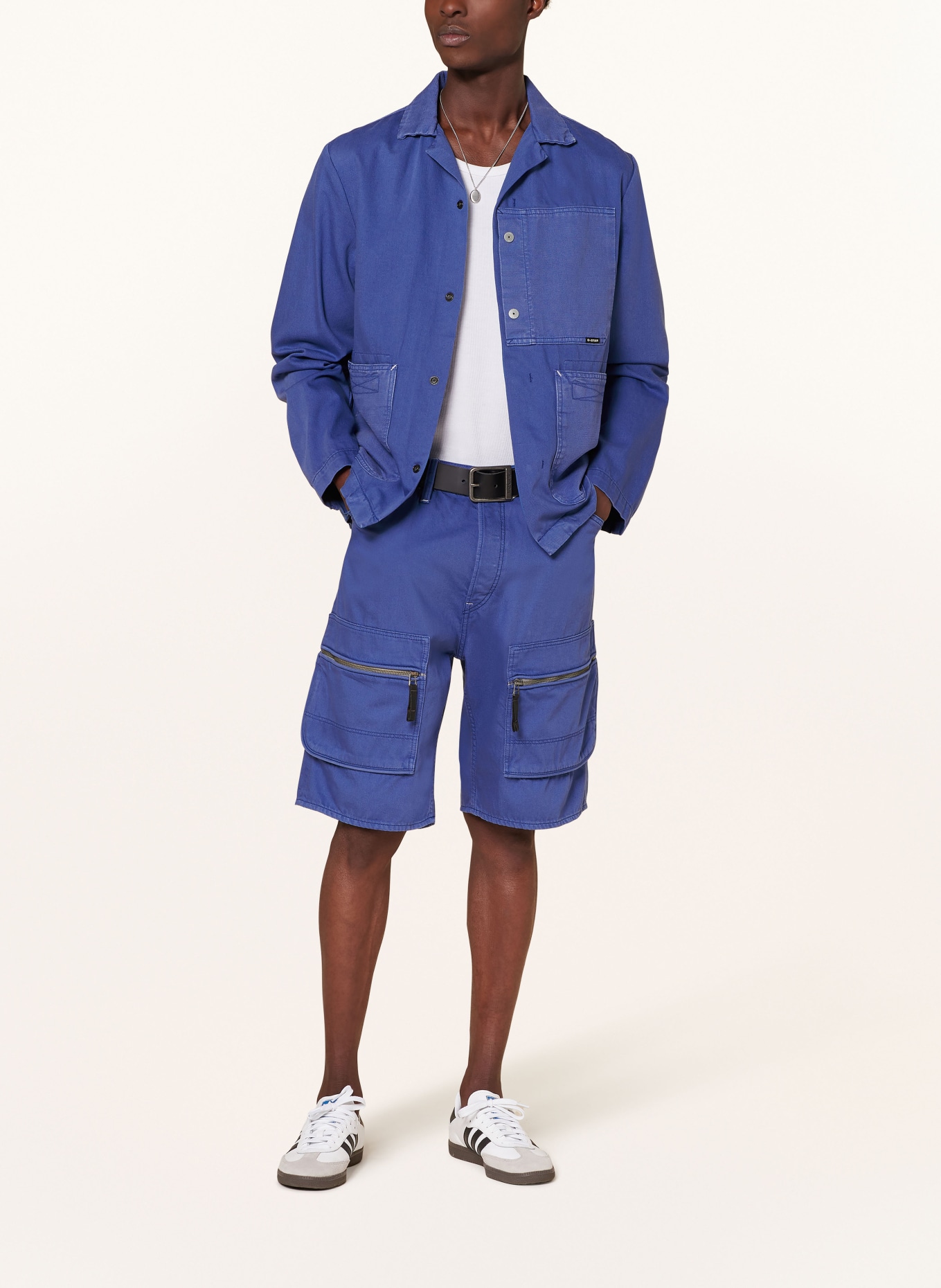 G-Star RAW Cargo shorts regular fit, Color: G336 faded blue papillon gd (Image 2)