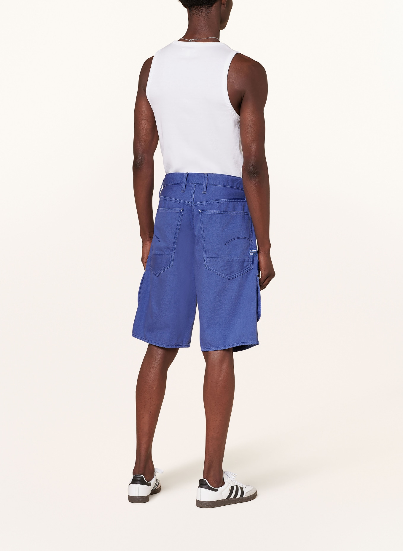 G-Star RAW Cargo shorts regular fit, Color: G336 faded blue papillon gd (Image 3)
