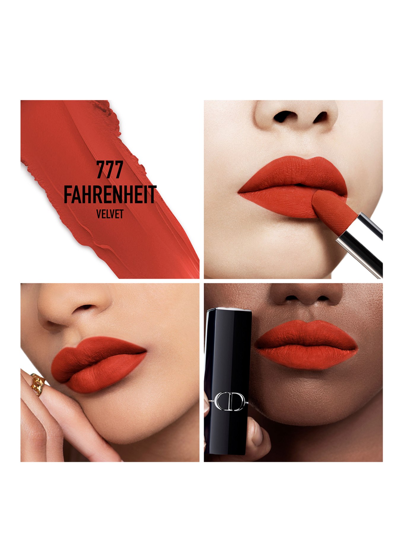 DIOR ROUGE DIOR VELVET: 777 FAHRENHEIT