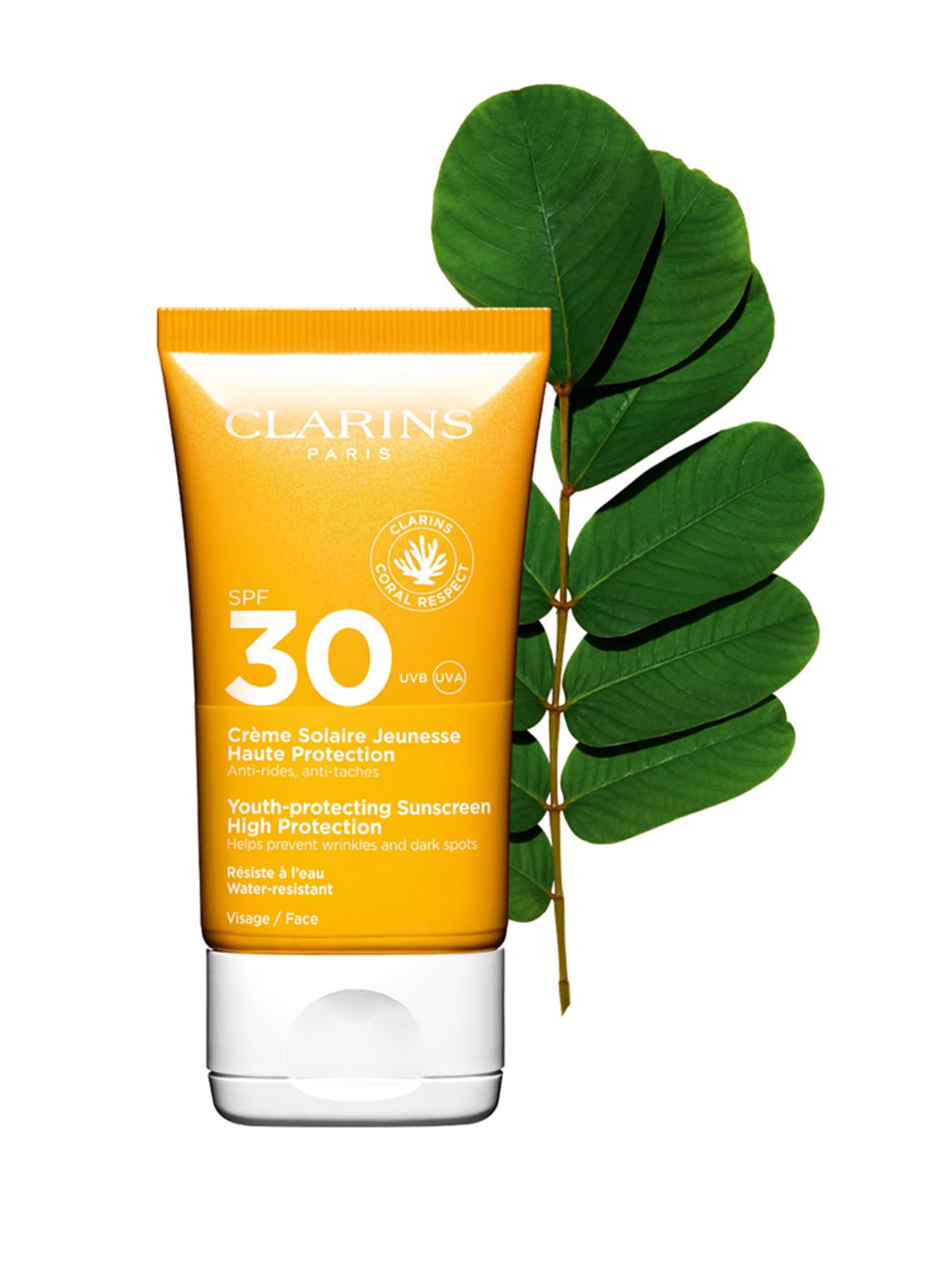 CLARINS CRÈME SOLAIRE JEUNESSE HAUTE PROTECTION SPF 30 (Obrazek 3)