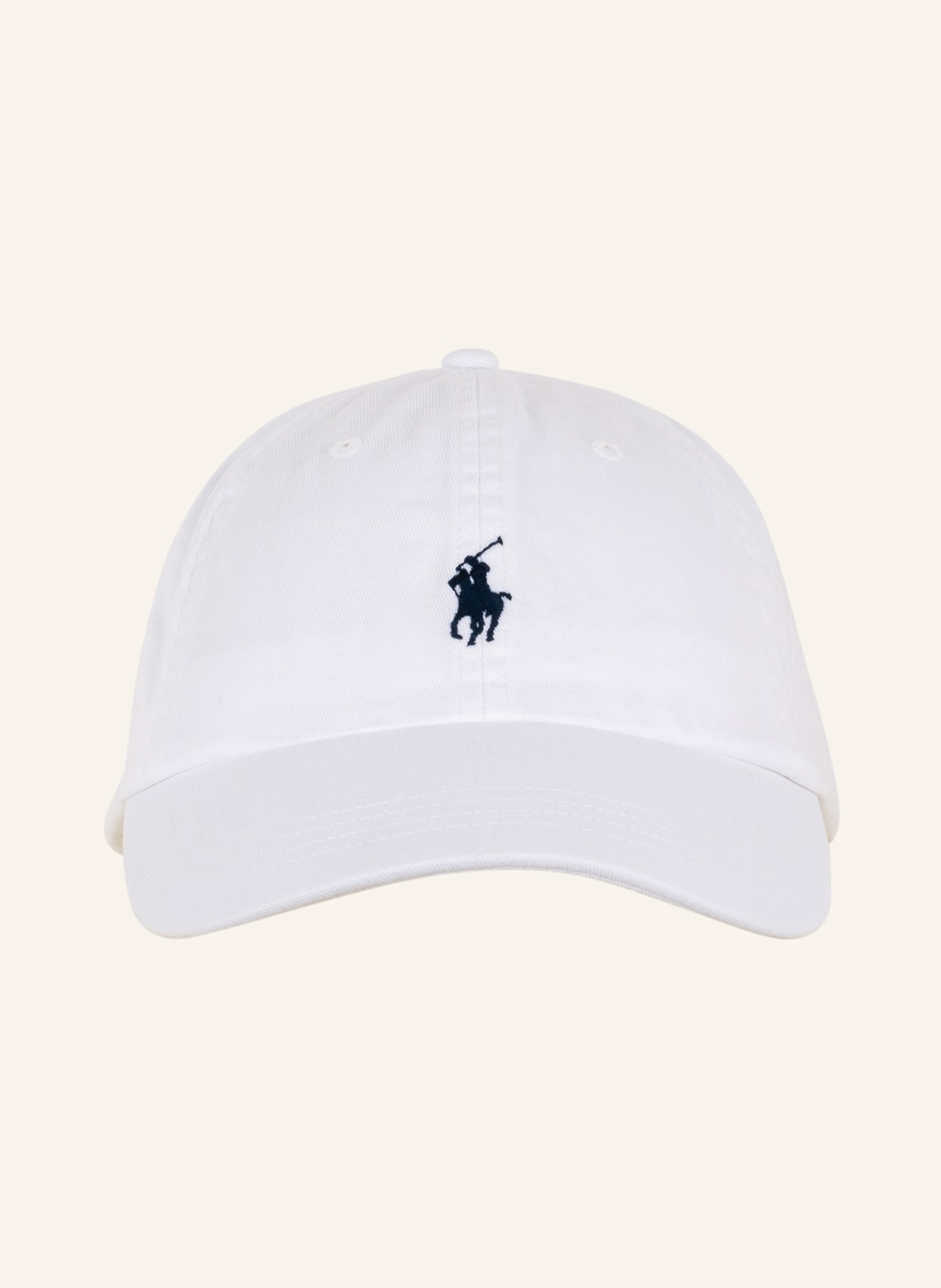 POLO RALPH LAUREN Cap, Color: WHITE/ DARK BLUE (Image 2)