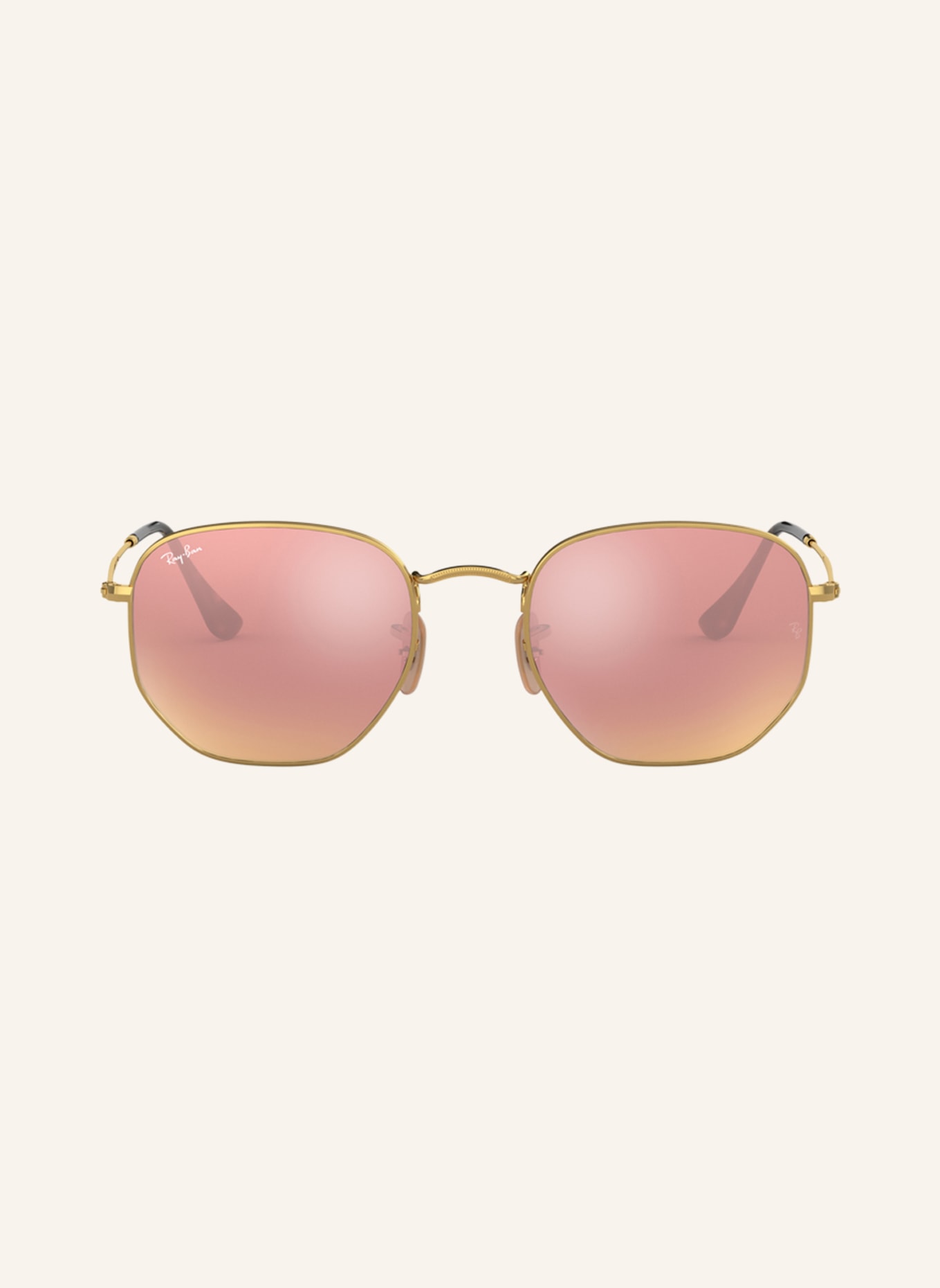 Ray-Ban Sonnenbrille RB3548N: 001/Z2 - GOLD/ BRAUN VERSPIEGELT