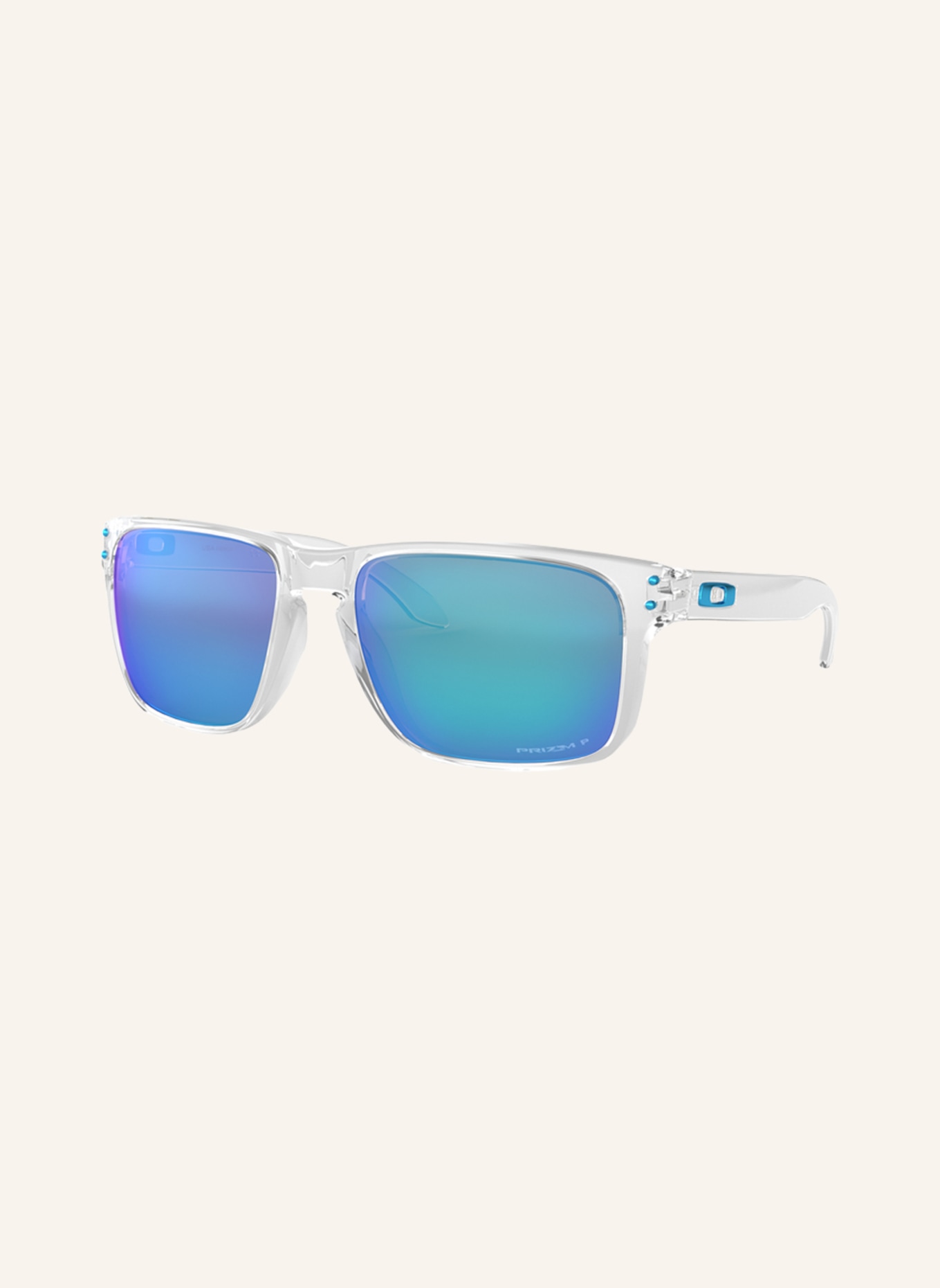 OAKLEY Sunglasses HOLBROOK XL, Color: 941707 - TRANSPARENT/BLUE MIRRORED (Image 1)