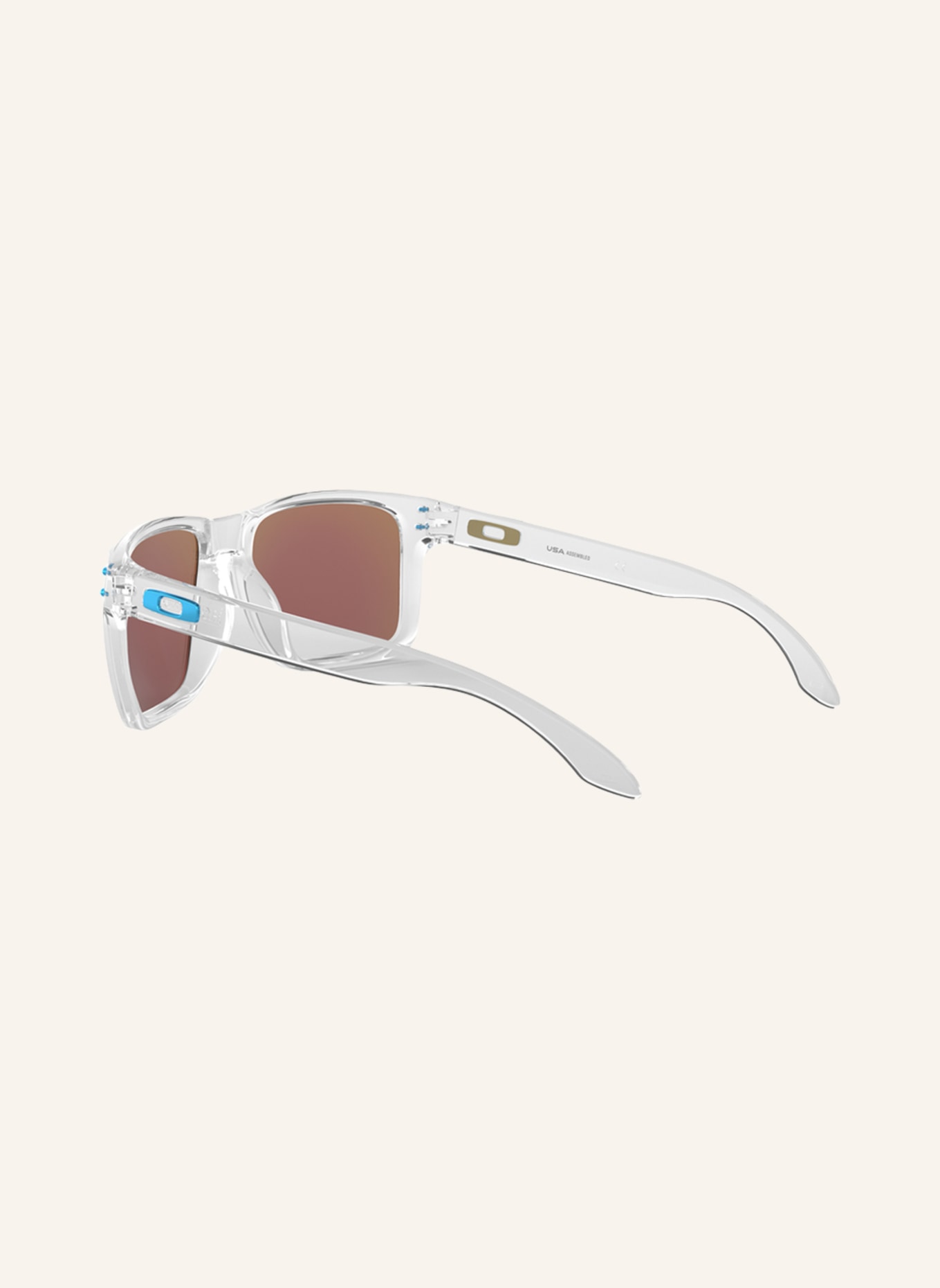 OAKLEY Sunglasses HOLBROOK XL, Color: 941707 - TRANSPARENT/BLUE MIRRORED (Image 4)