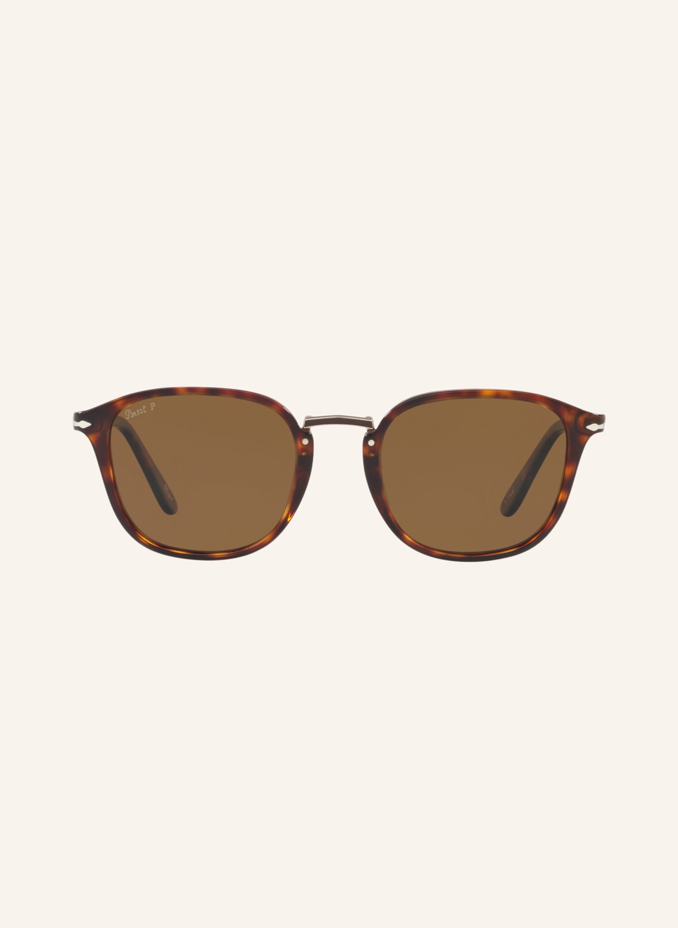 Persol Sunglasses PO3186S, Color: 24/ 57 - HAVANA - BROWN POLARIZED (Image 2)