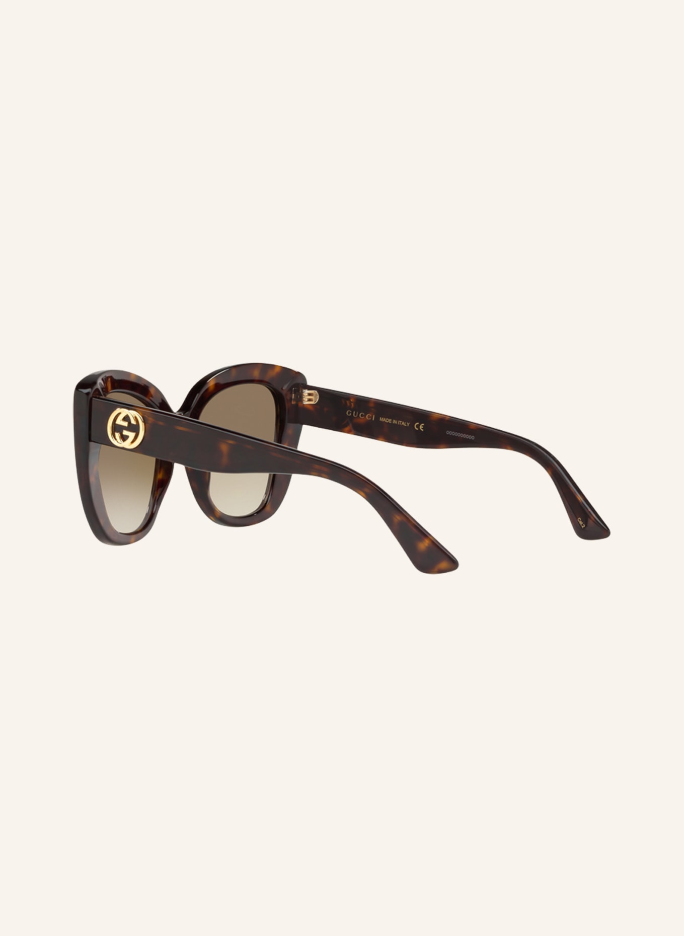 GUCCI Sunglasses GC001150, Color: 4402D1 - HAVANA/BROWN GRADIENT (Image 4)