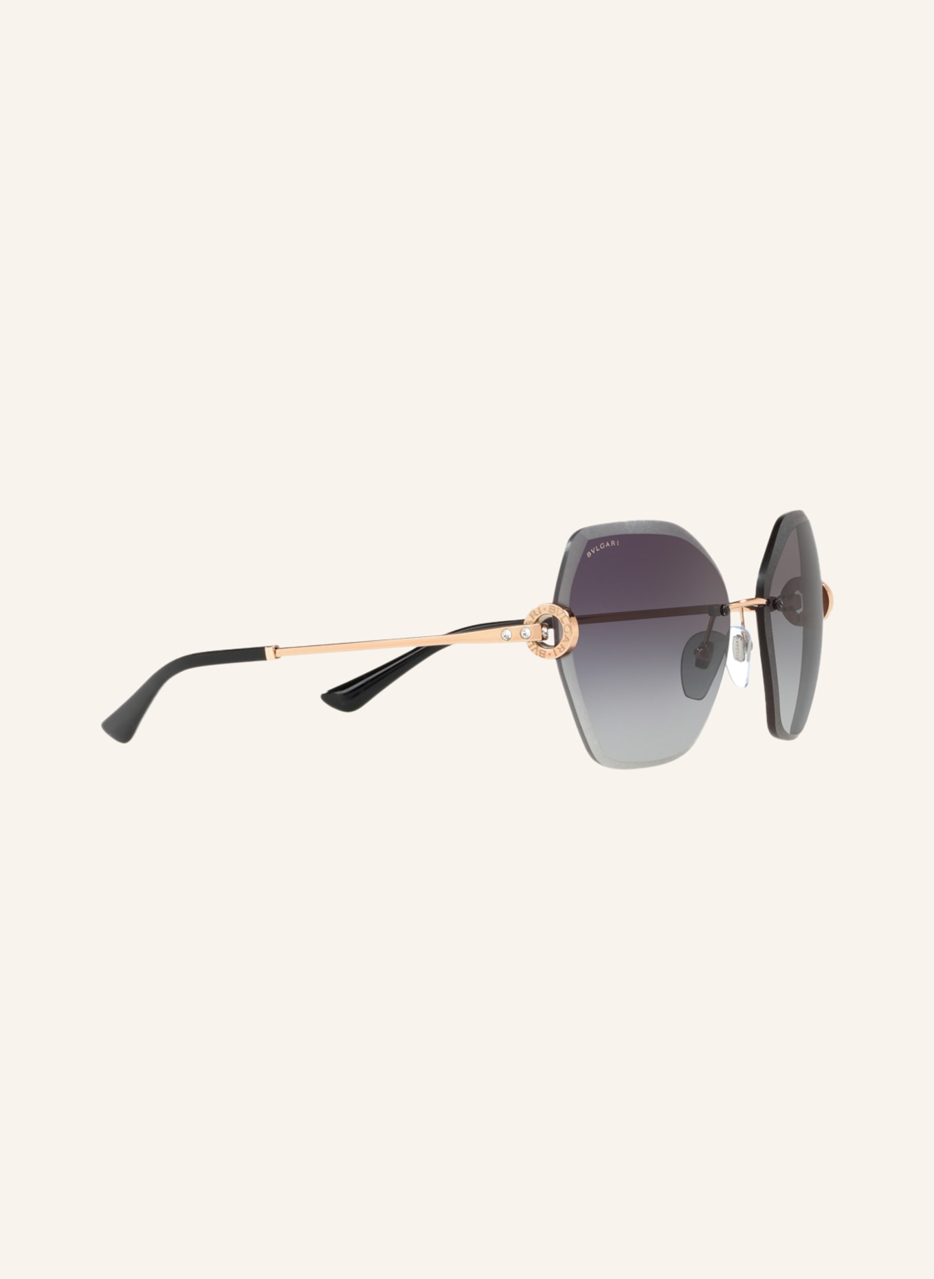 BVLGARI Sunglasses BV610B, Color: 20148G - GRAY/DARK PURPLE GRADIENT (Image 3)