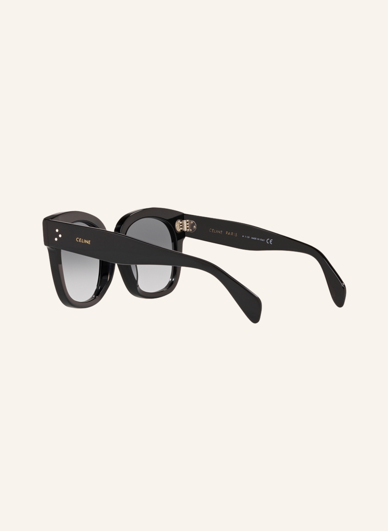 CELINE Sunglasses CL000193, Color: 1100W1 - BLACK/ GRAY GRADIENT (Image 4)