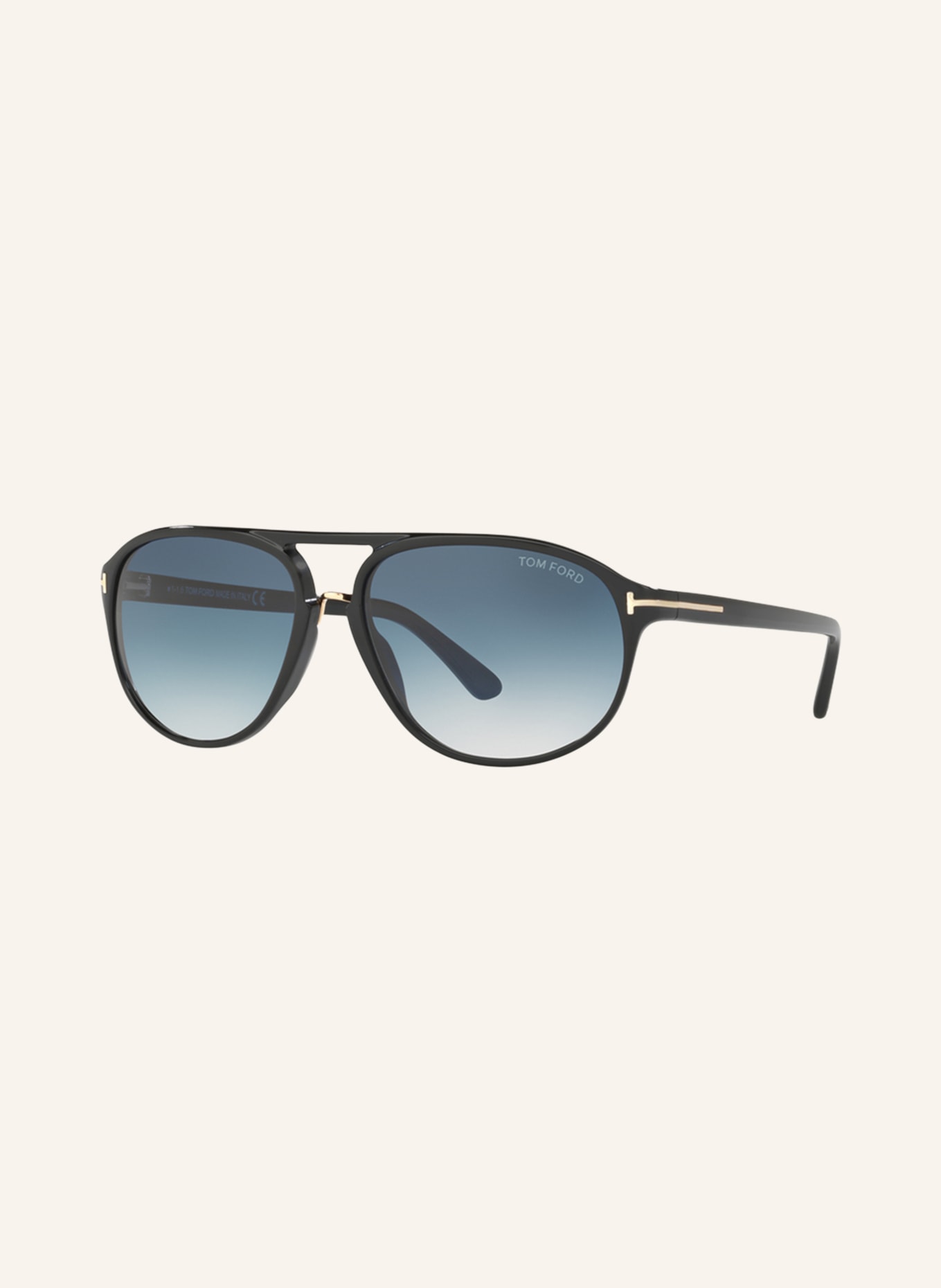 TOM FORD Sunglasses TR000708 JACOB, Color: 1330B2 - BLACK/ BLUE GRADIENT (Image 1)