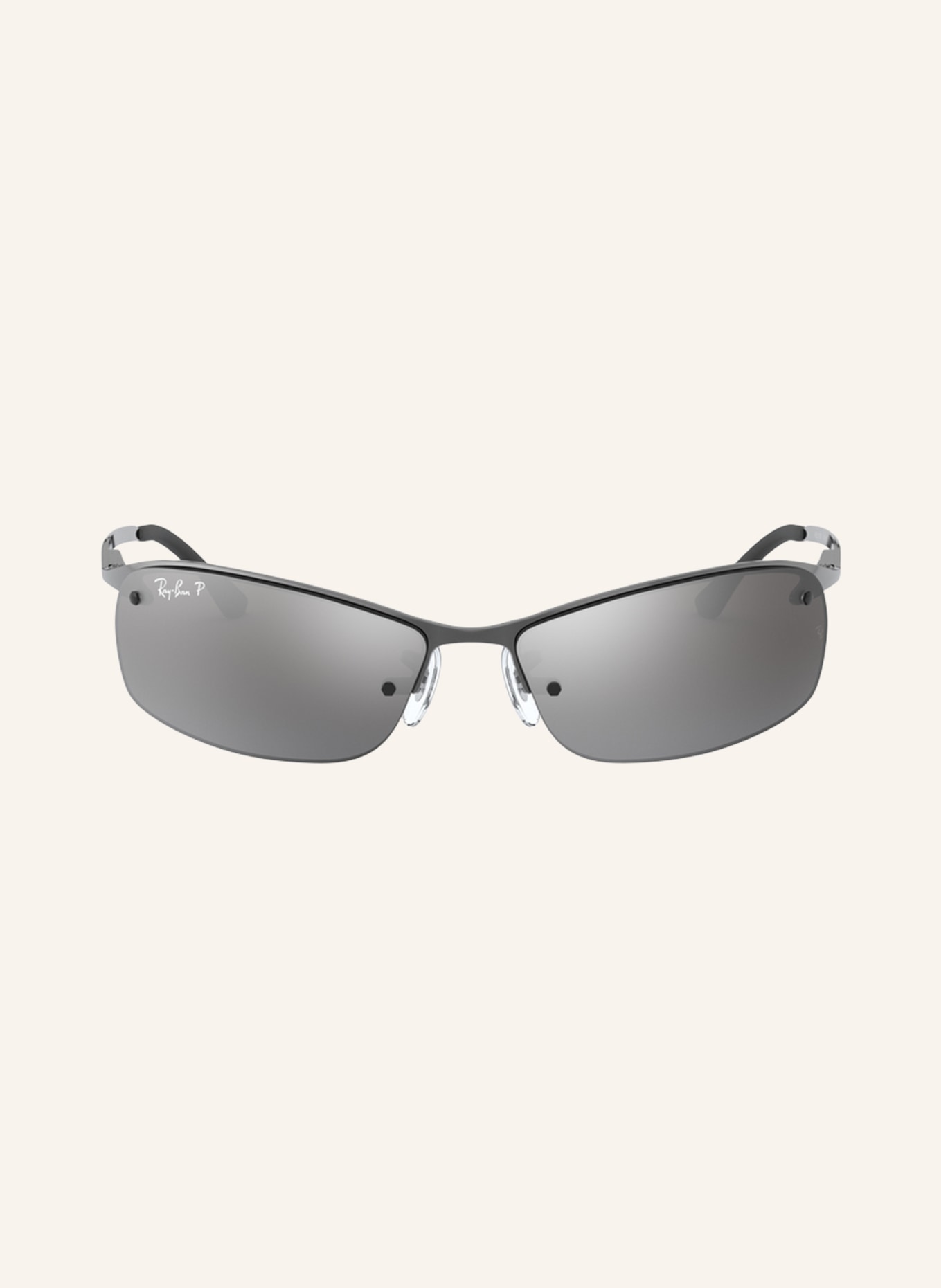 Ray-Ban Sonnenbrille RB3183: 004/82 - SCHWARZ/ GRAU POLARISIERT