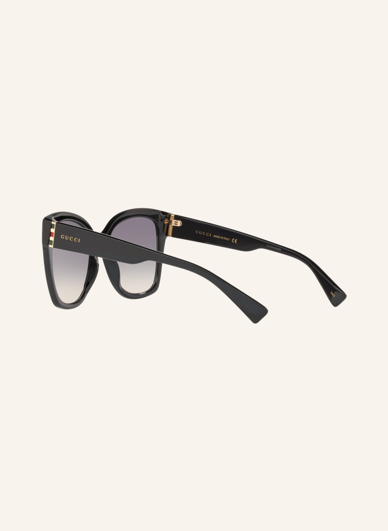 GUCCI Sunglasses GC001221, Color: 1330L1 - BLACK/ GRAY GRADIENT (Image 4)