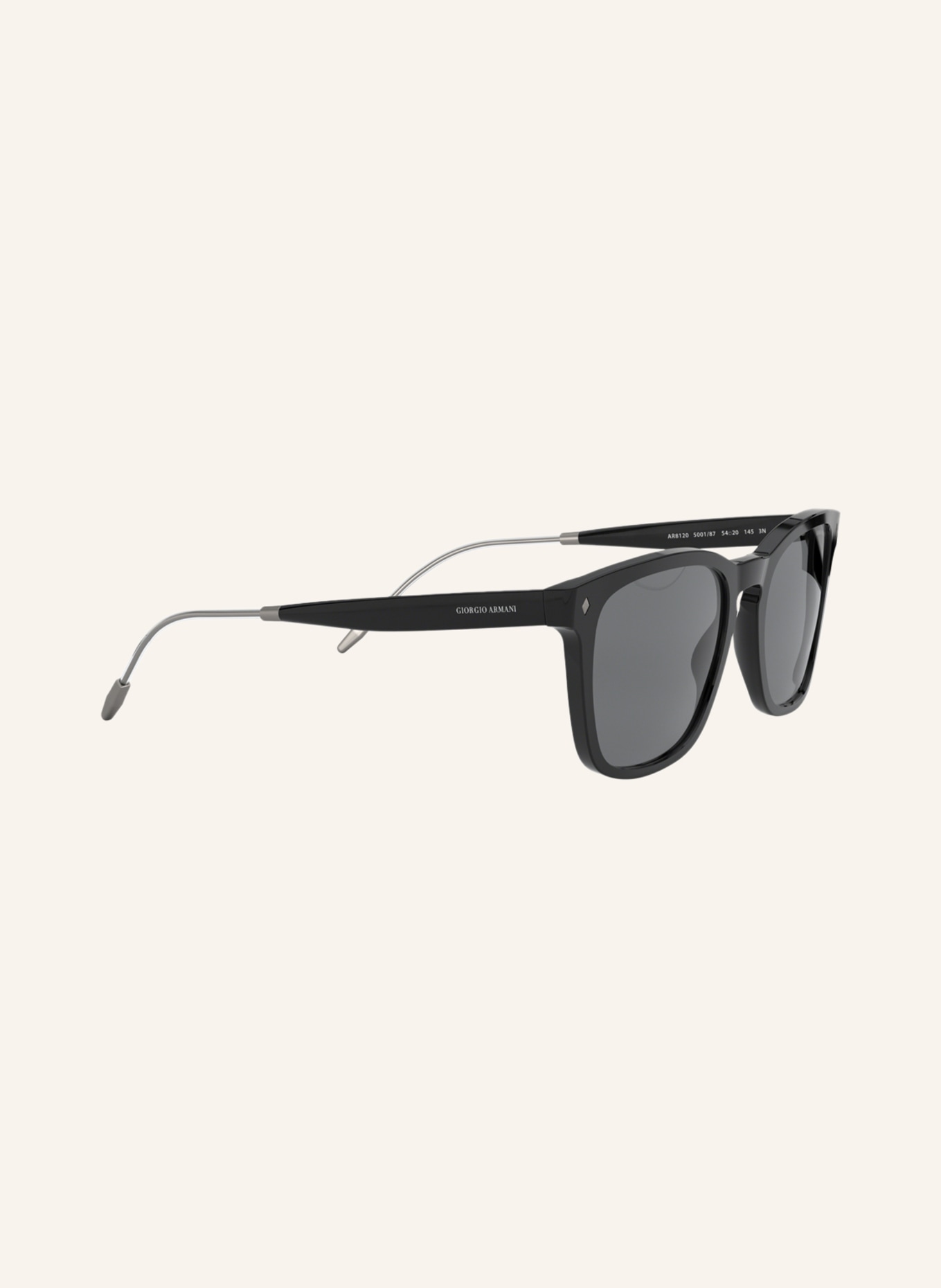 GIORGIO ARMANI Sunglasses AR8120, Color: 500187 - BLACK/DARK GRAY (Image 3)