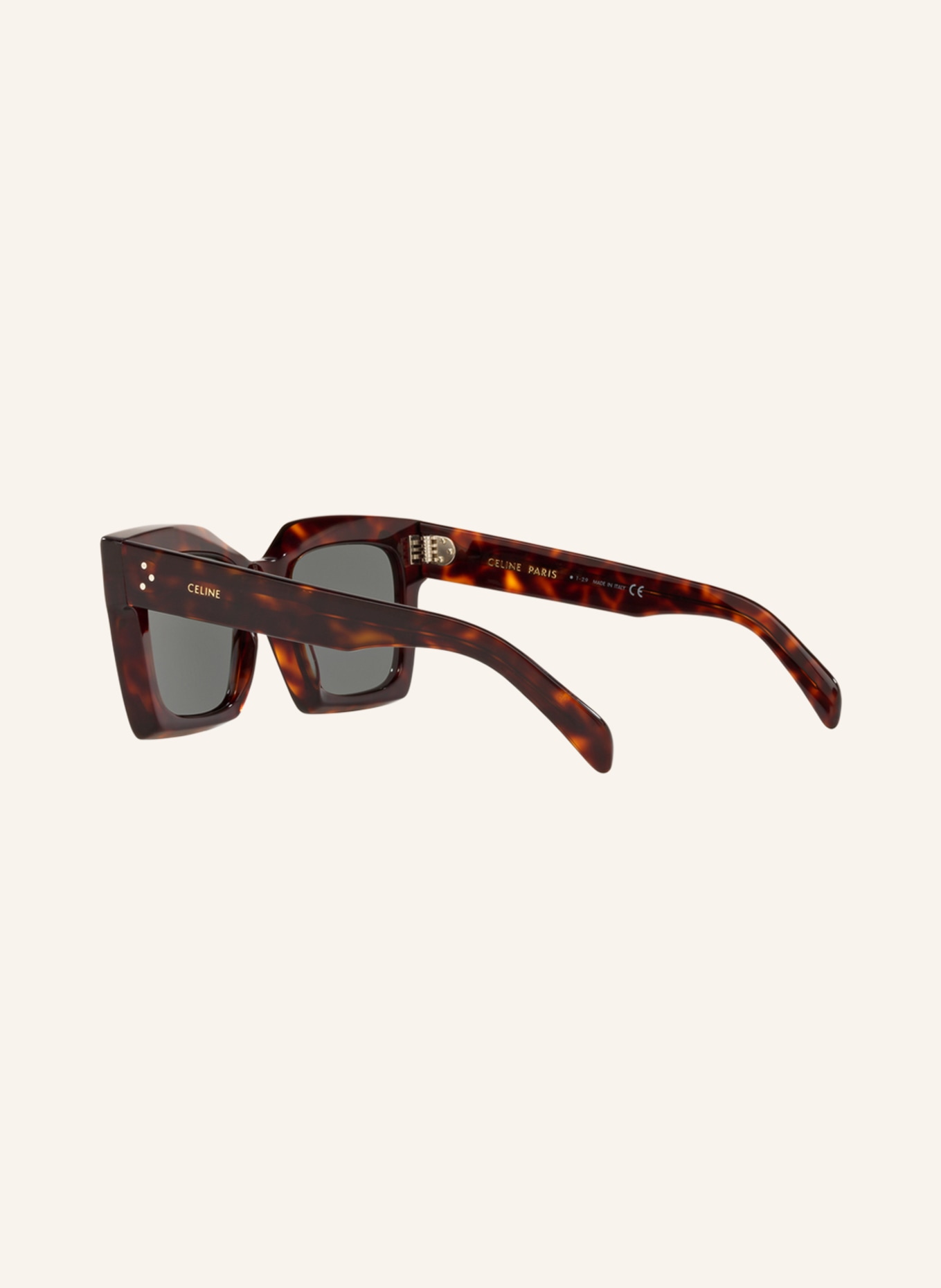 CELINE Sunglasses CL000245, Color: 4402J1 - HAVANA/ GREEN (Image 4)